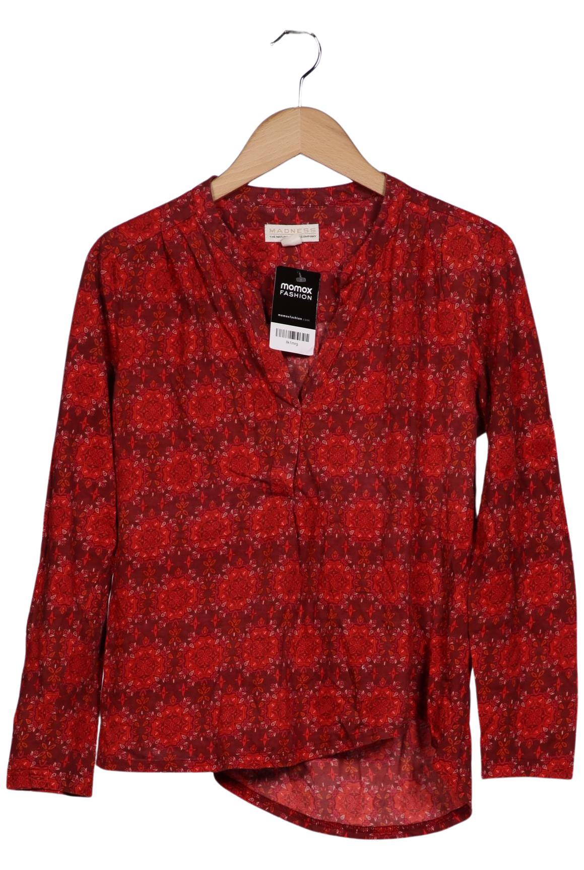 

madness Damen Langarmshirt, rot, Gr. 38