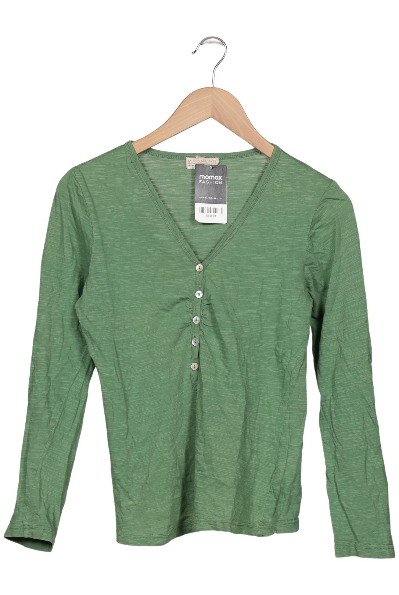 

madness Damen Langarmshirt, grün, Gr. 36