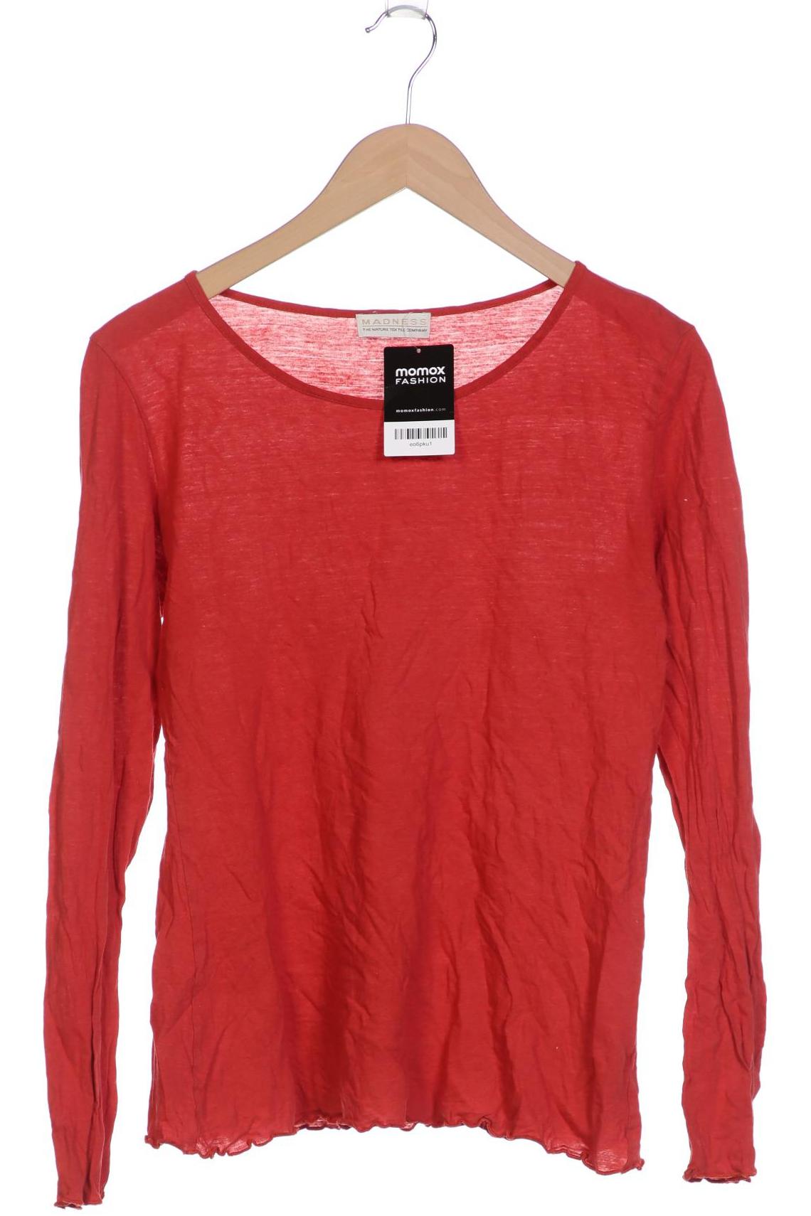 

madness Damen Langarmshirt, rot, Gr. 36