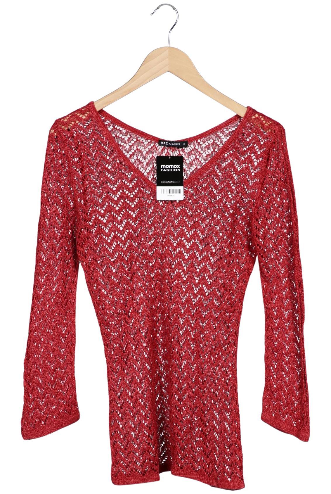 

madness Damen Pullover, rot, Gr. 38