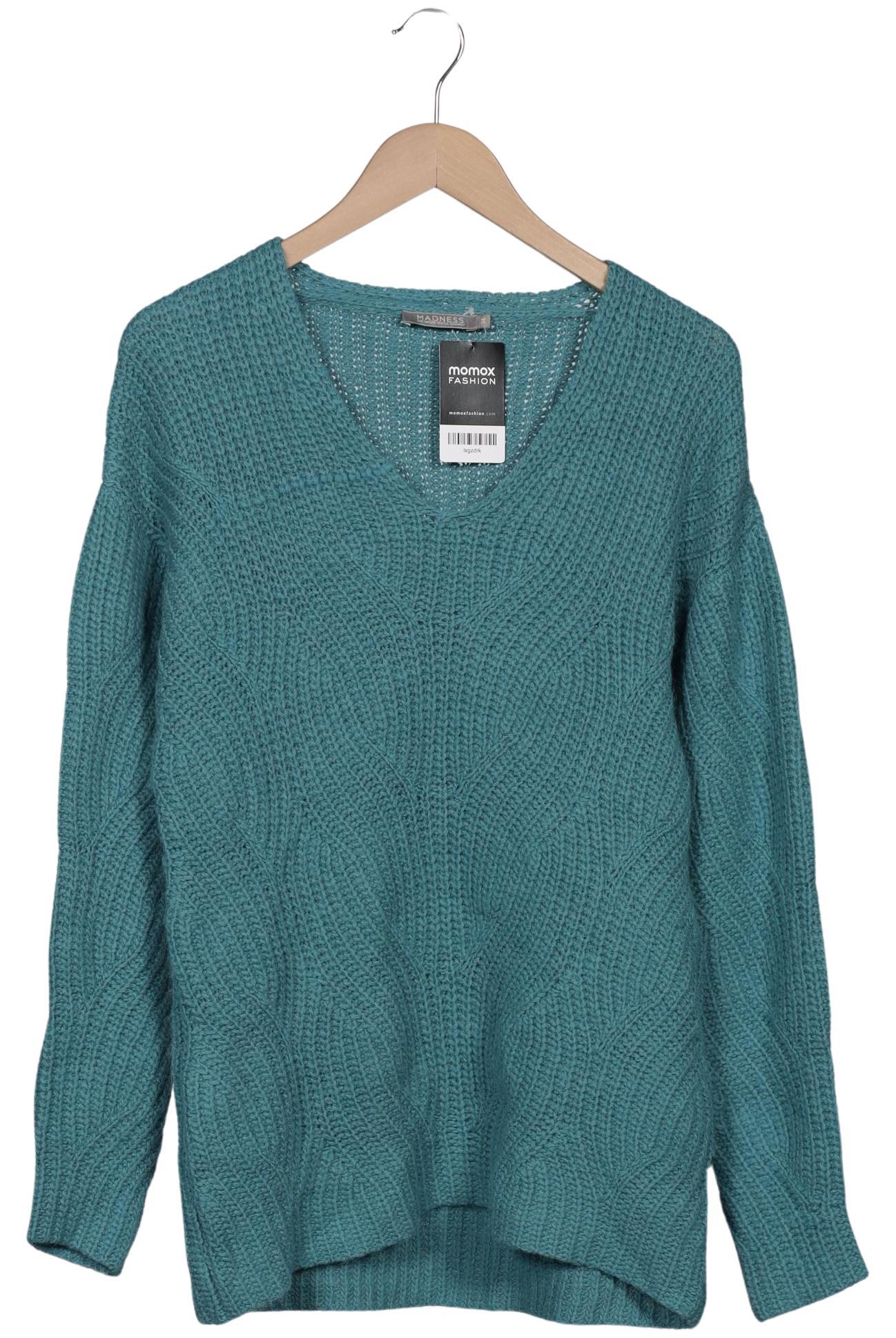 

madness Damen Pullover, türkis, Gr. 34