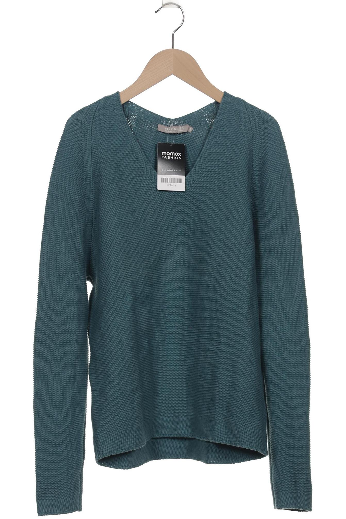 

madness Damen Pullover, türkis, Gr. 34