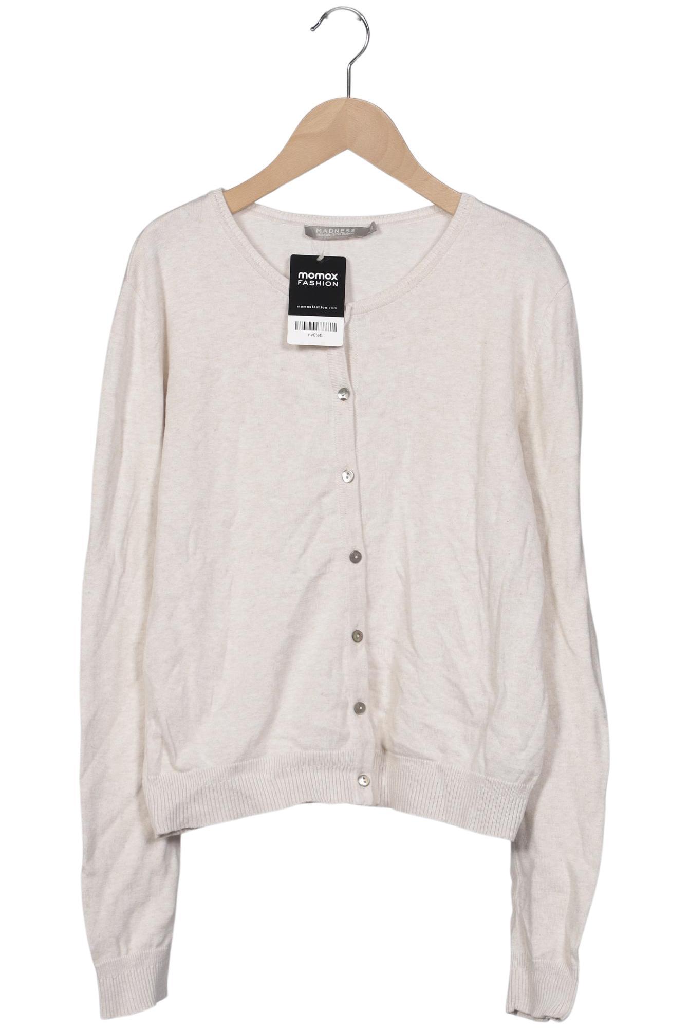 

madness Damen Strickjacke, beige, Gr. 36