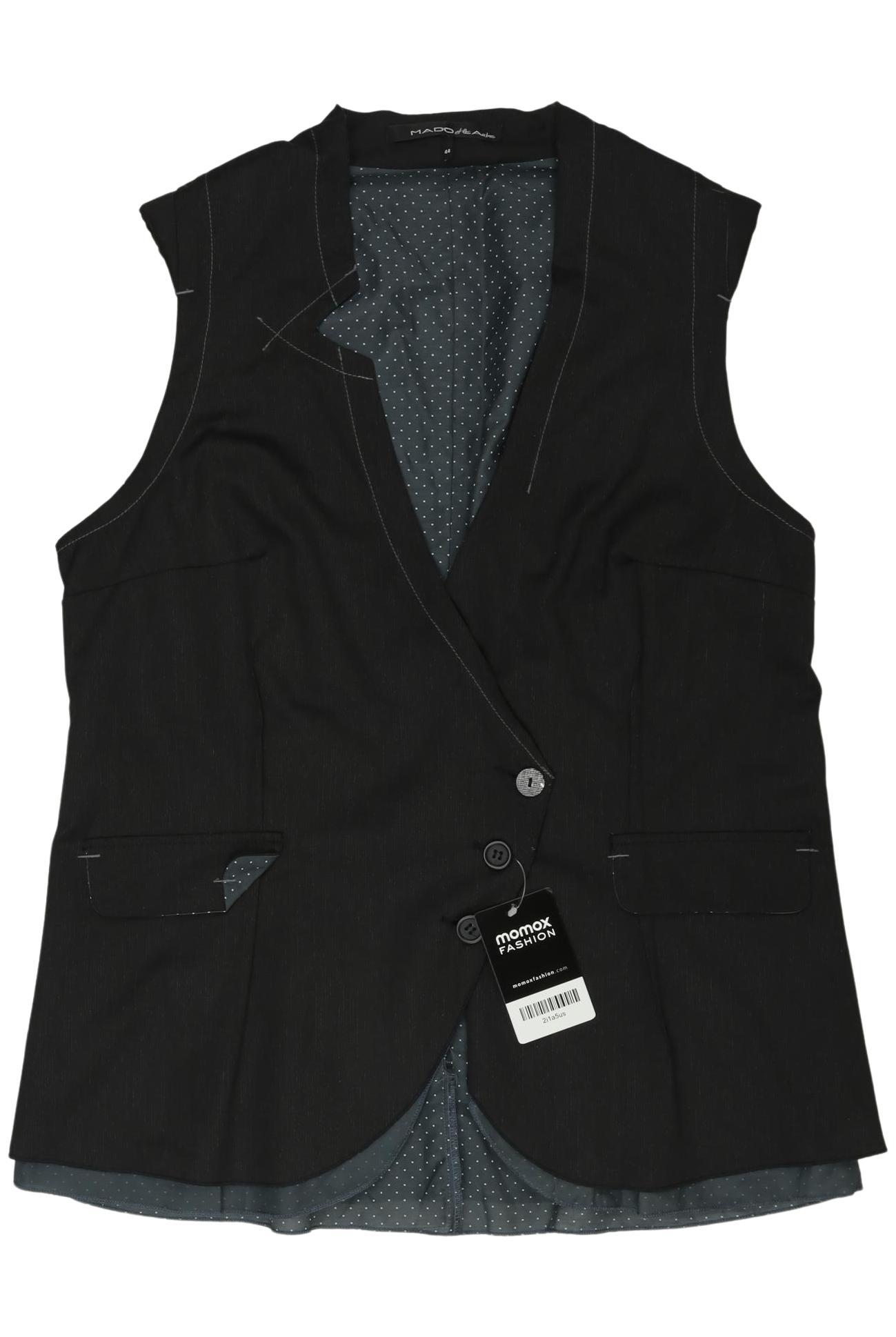 

Mado et les autres Damen Weste, schwarz, Gr. 44