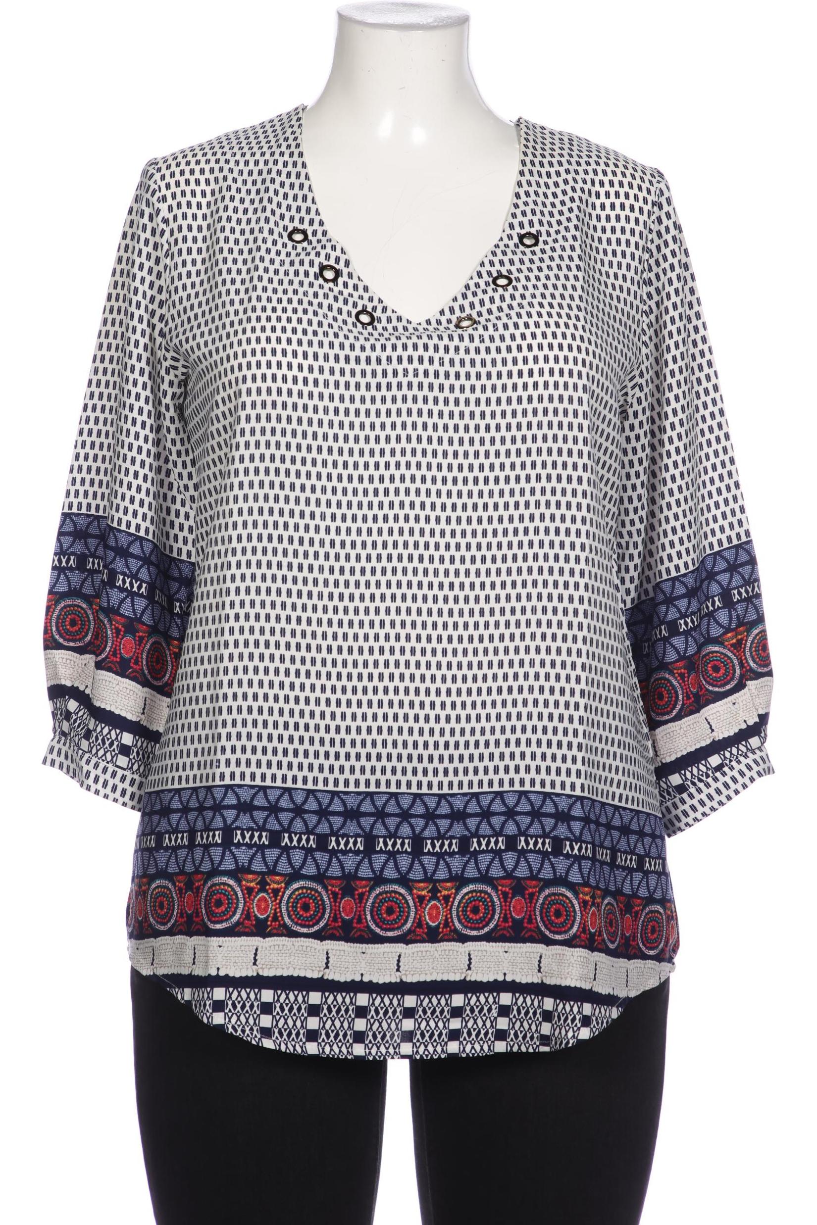 

Mado et les autres Damen Bluse, marineblau, Gr. 46