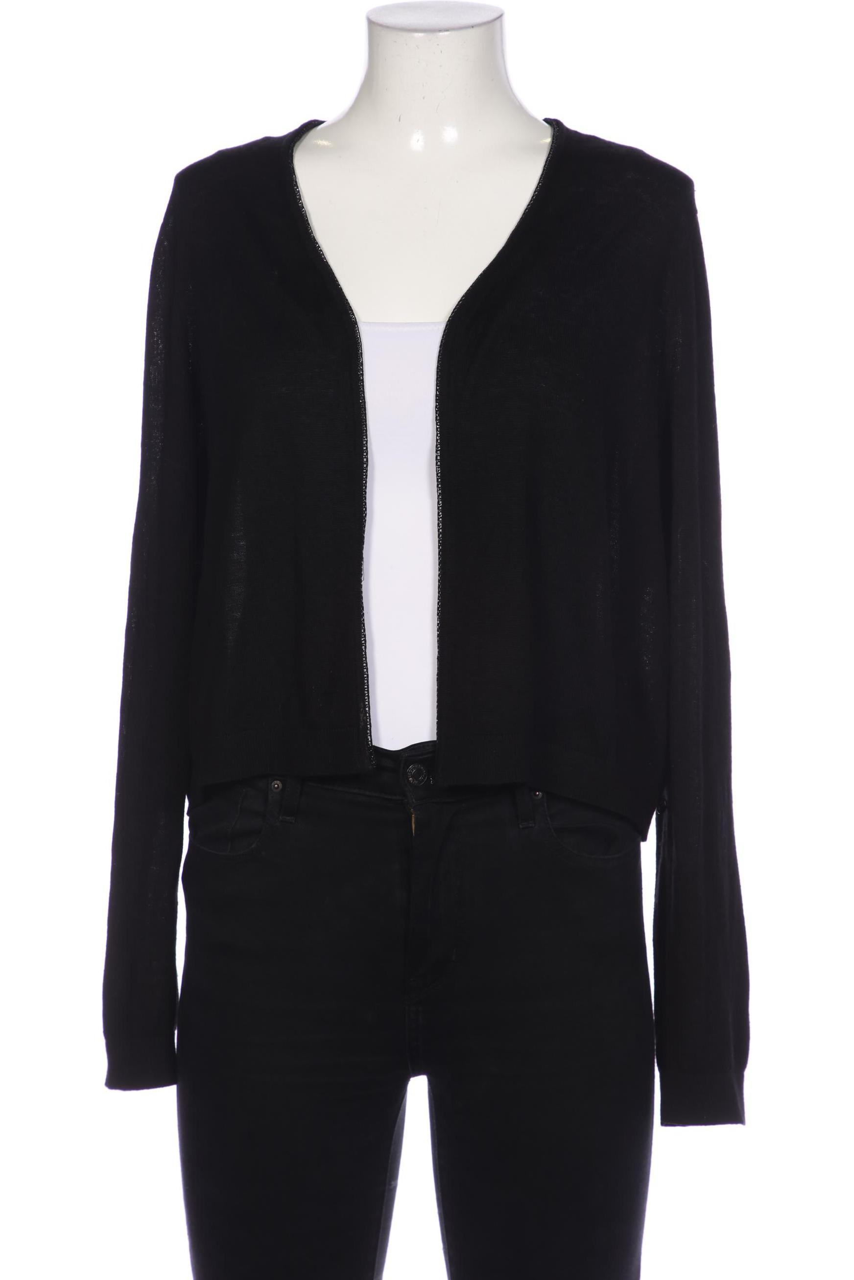 

Mado et les autres Damen Strickjacke, schwarz, Gr. 42