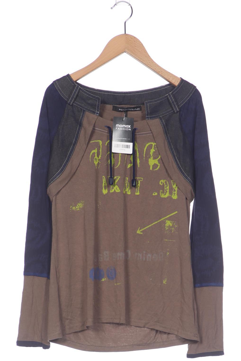 

Mado et les autres Damen Langarmshirt, braun, Gr. 40