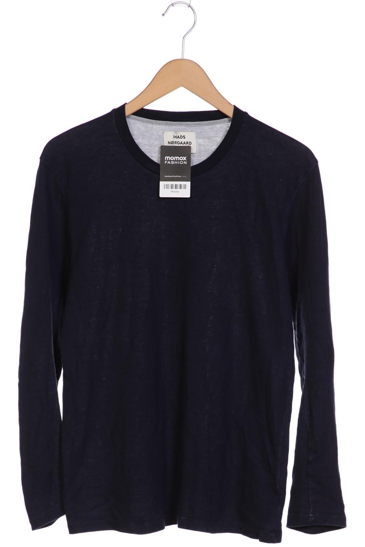 

Mads Nørgaard Herren Langarmshirt, marineblau