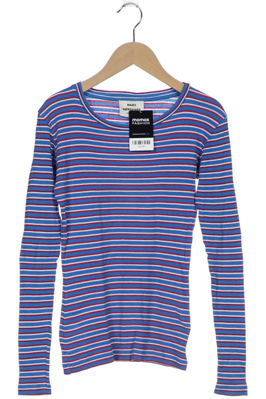 

Mads Nørgaard Damen Langarmshirt, blau