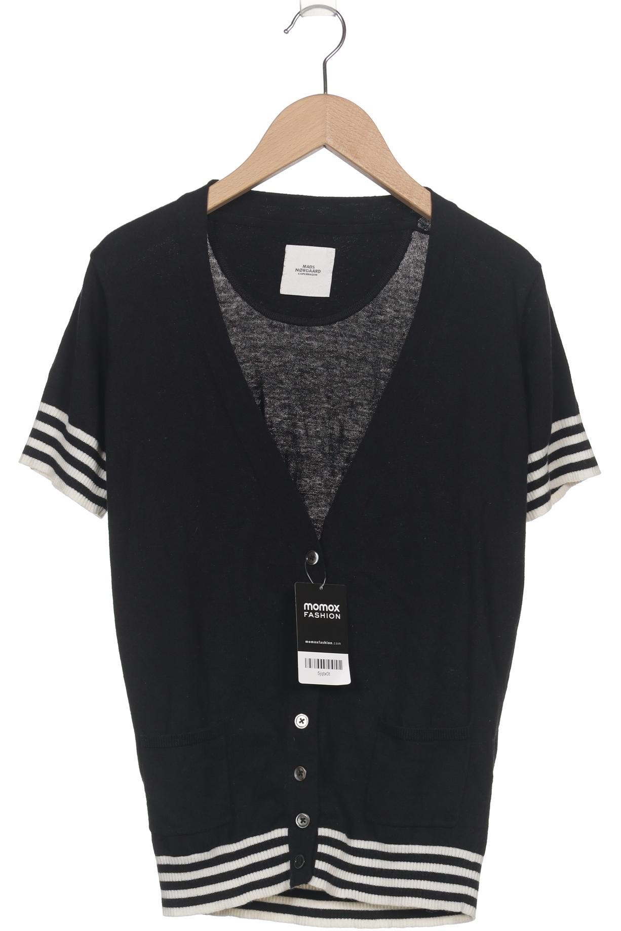 

Mads Nrgaard Damen Strickjacke, schwarz, Gr. 34