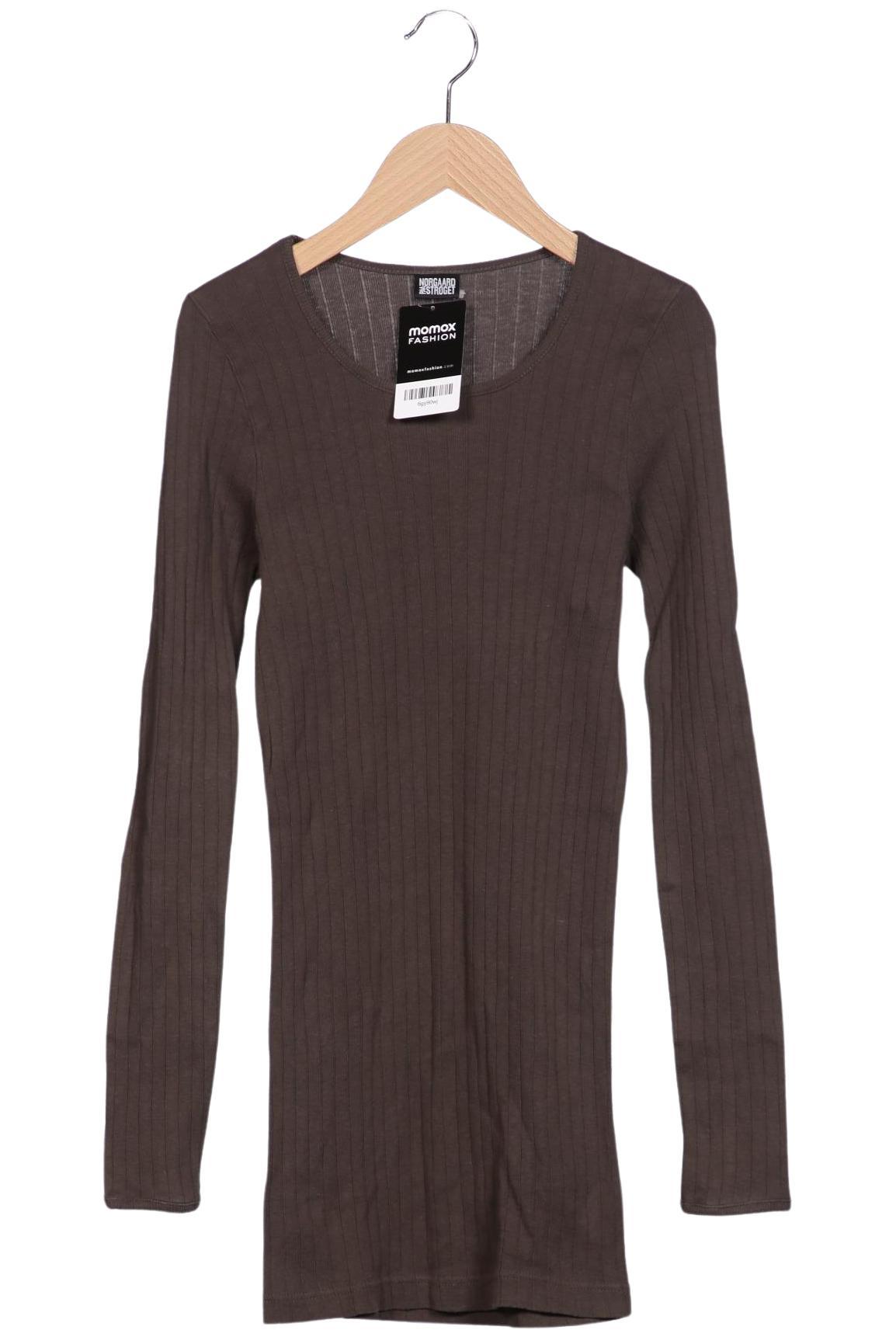 

Mads Nrgaard Damen Langarmshirt, braun, Gr. 32