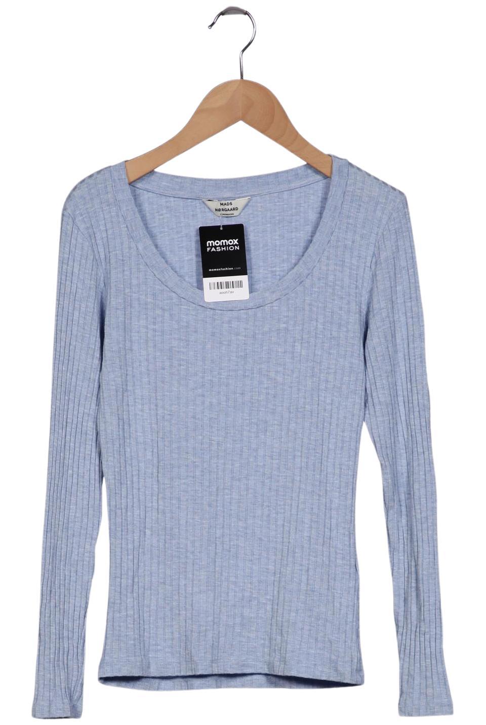 

Mads Nrgaard Damen Langarmshirt, hellblau, Gr. 36