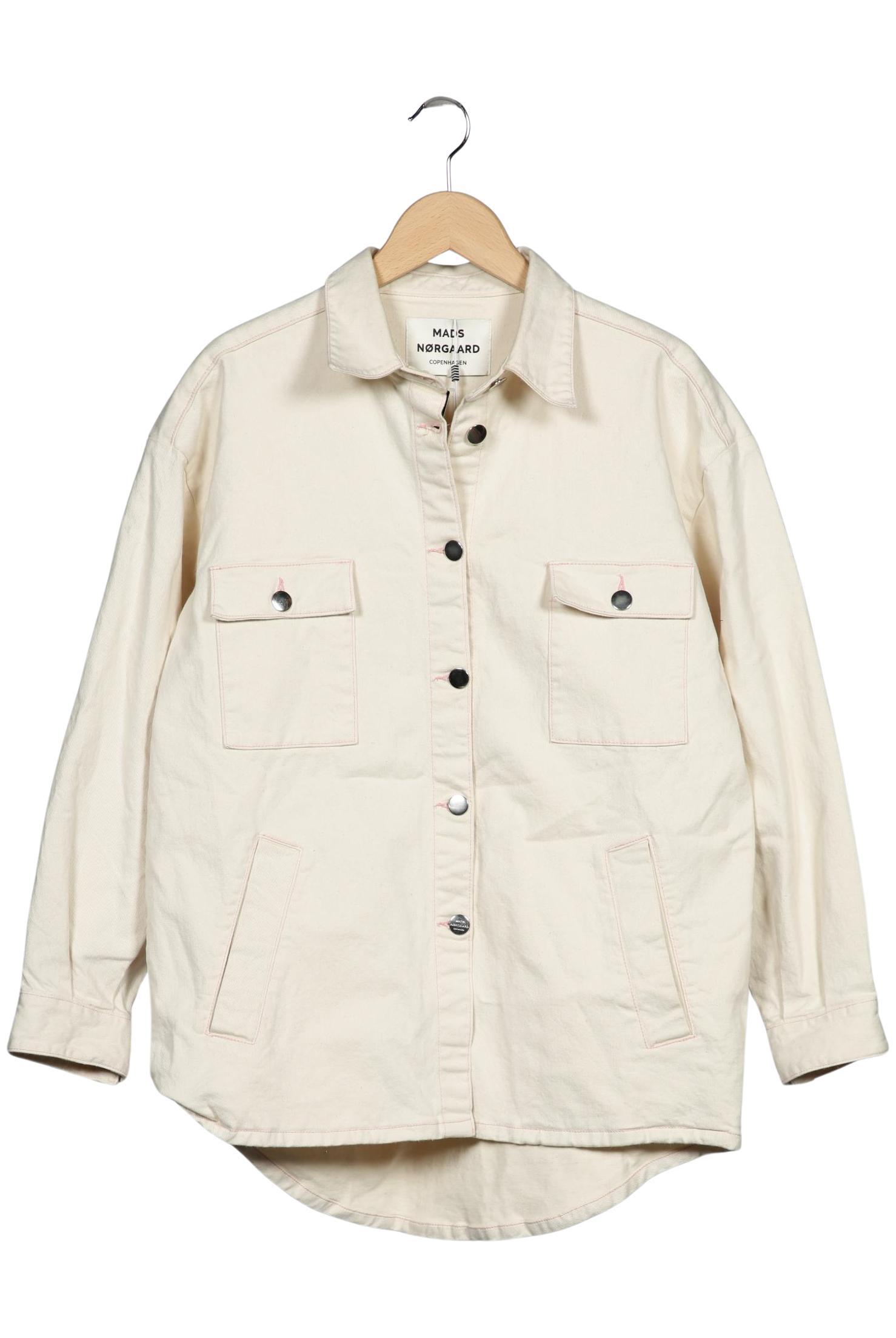 

Mads Nrgaard Damen Jacke, cremeweiß, Gr. 36