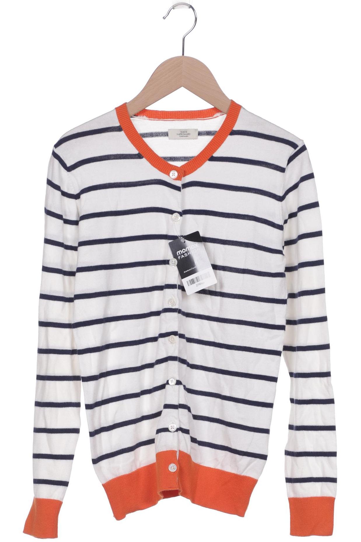 

Mads Nrgaard Damen Strickjacke, weiß, Gr. 34