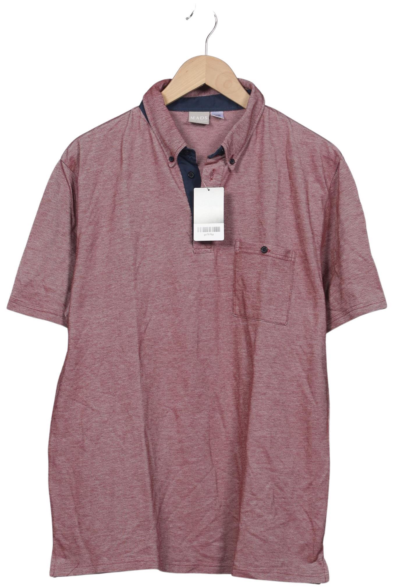 Thumbnail - Mads Nrgaard Herren Poloshirt, rot, Gr. 54