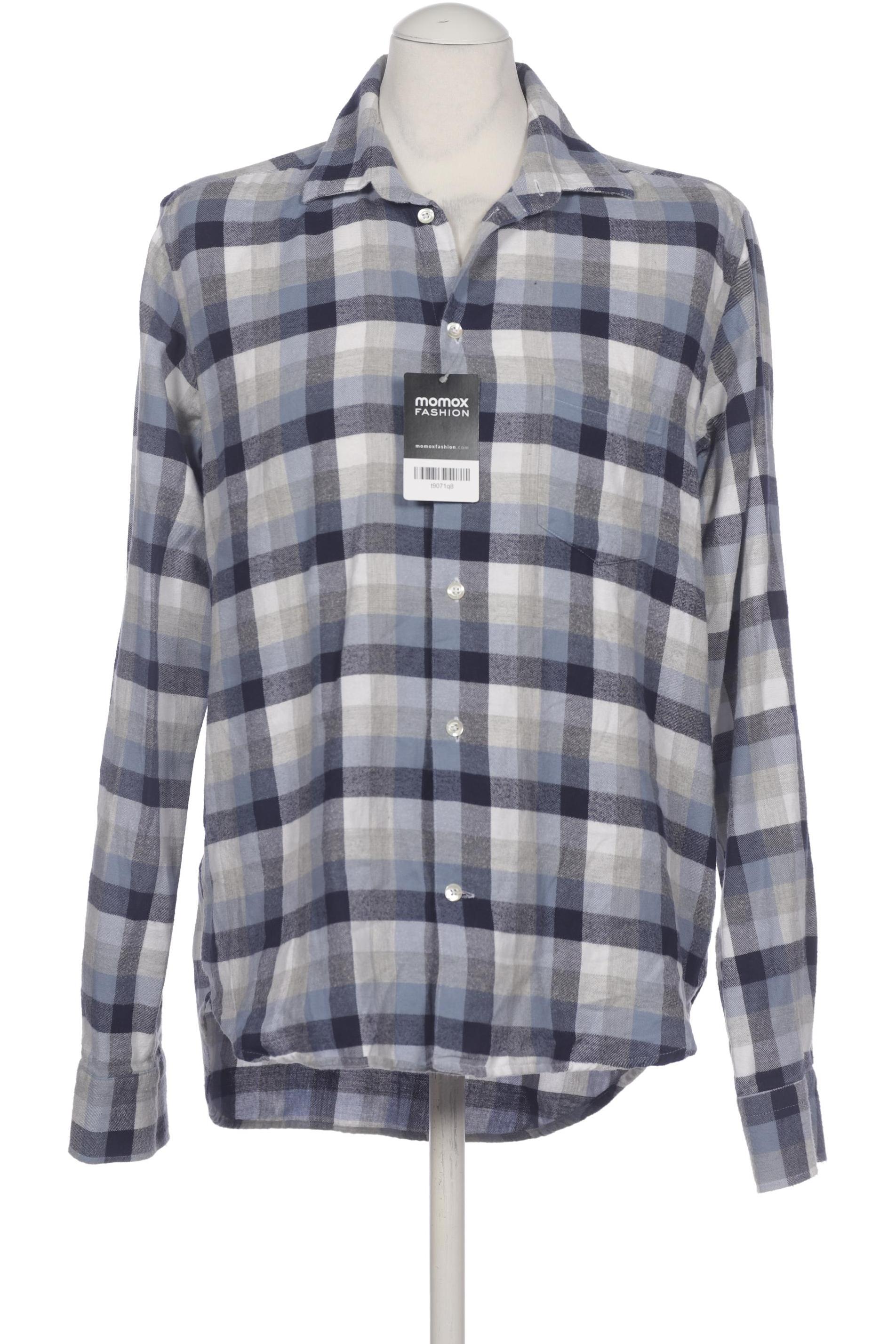 

Mads Nrgaard Herren Hemd, blau, Gr. 48