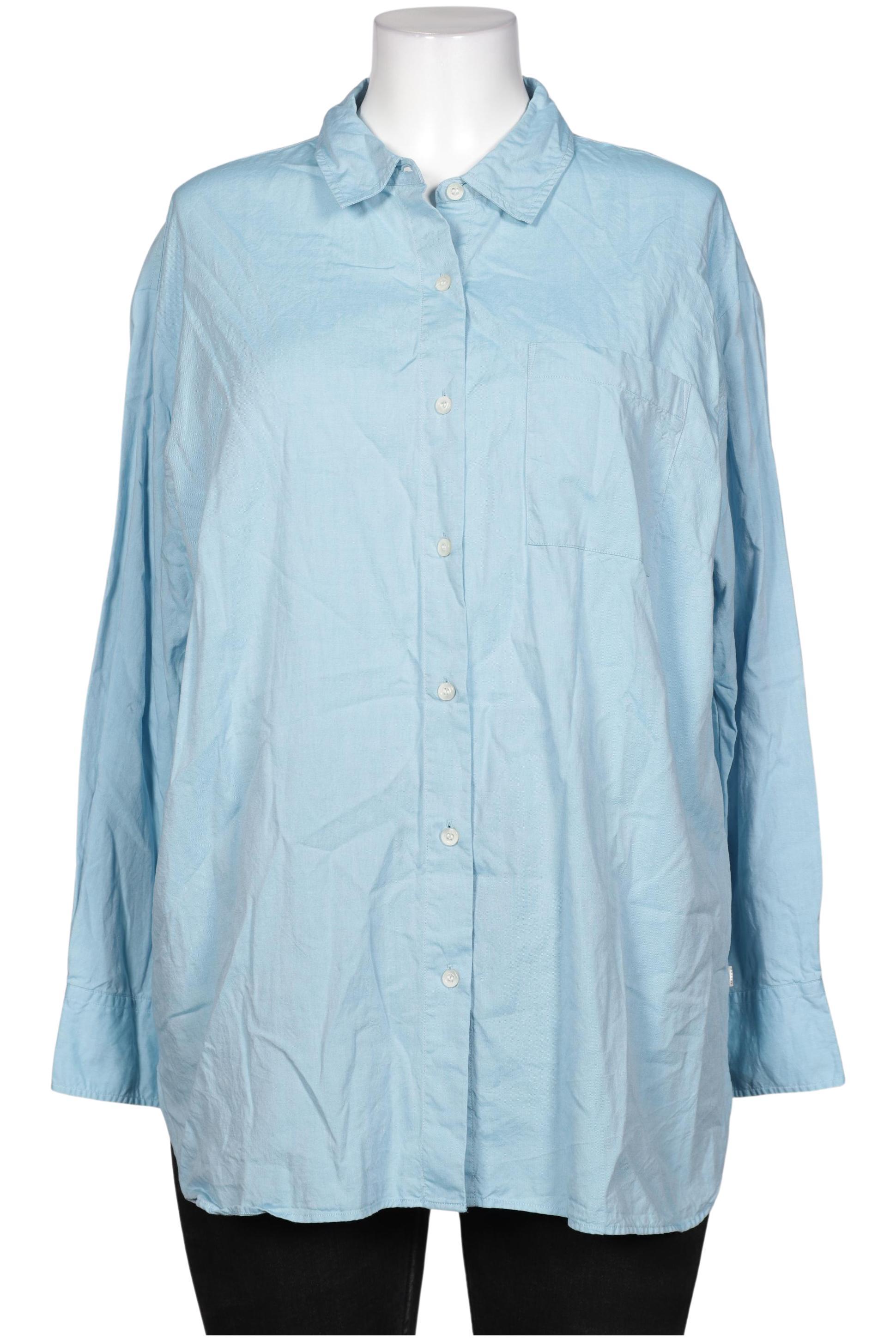 

Maerz Damen Bluse, hellblau, Gr. 44