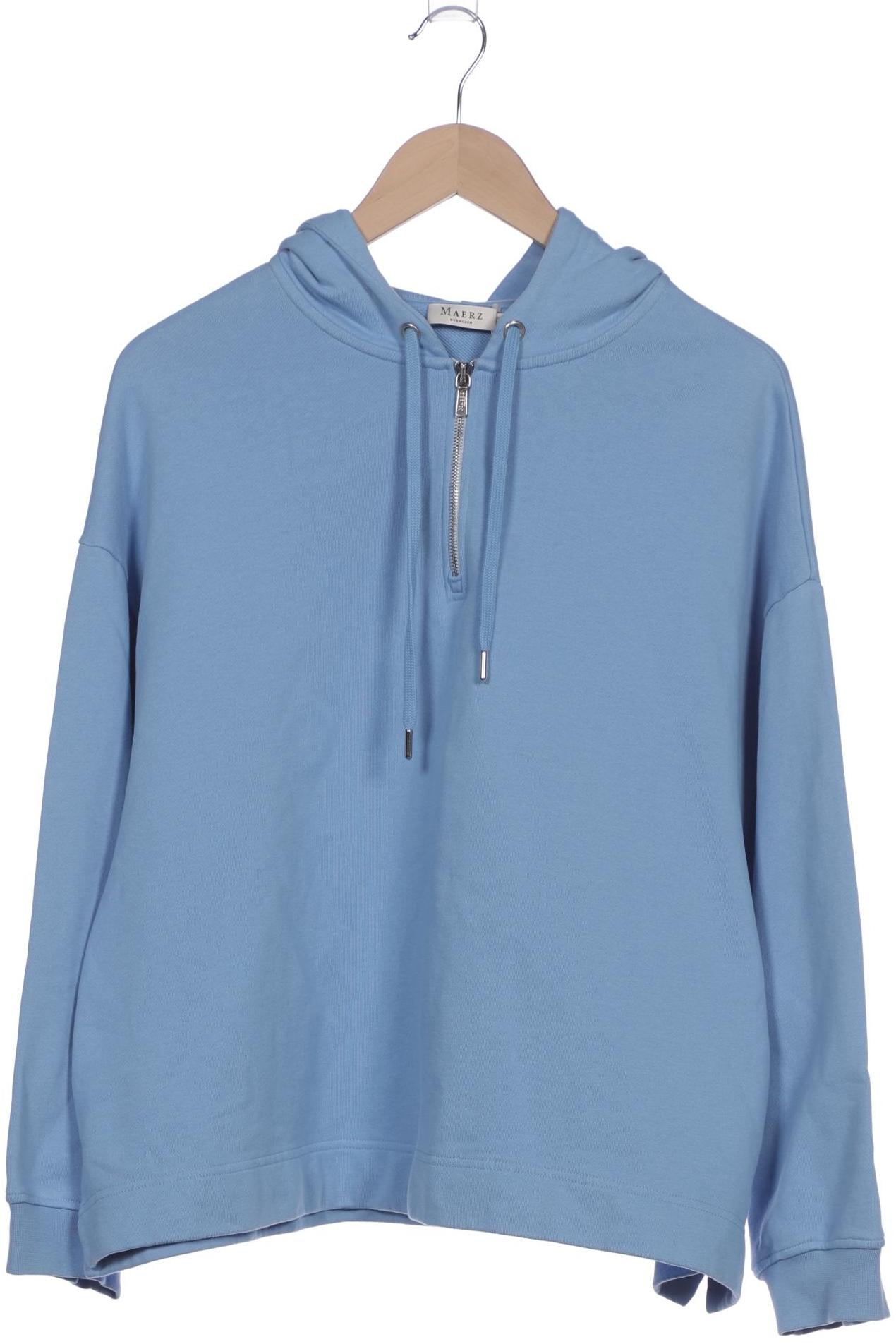 

Maerz Damen Kapuzenpullover, blau, Gr. uni