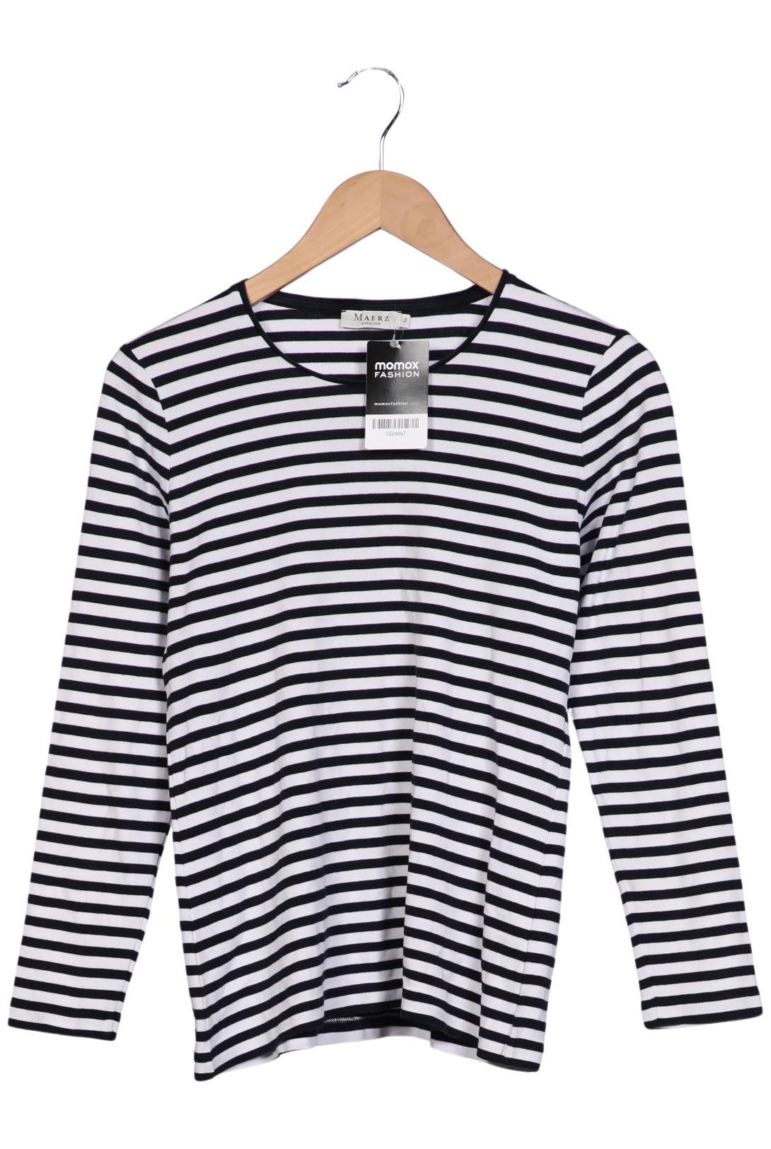 

Maerz Damen Langarmshirt, weiß, Gr. 36