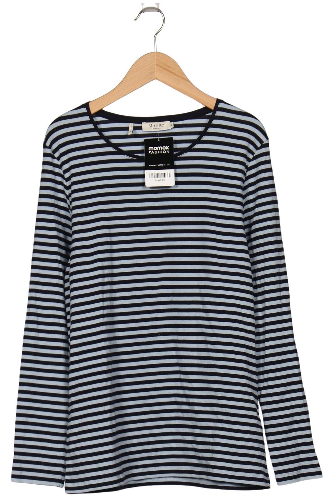 

Maerz Damen Langarmshirt, blau, Gr. 40