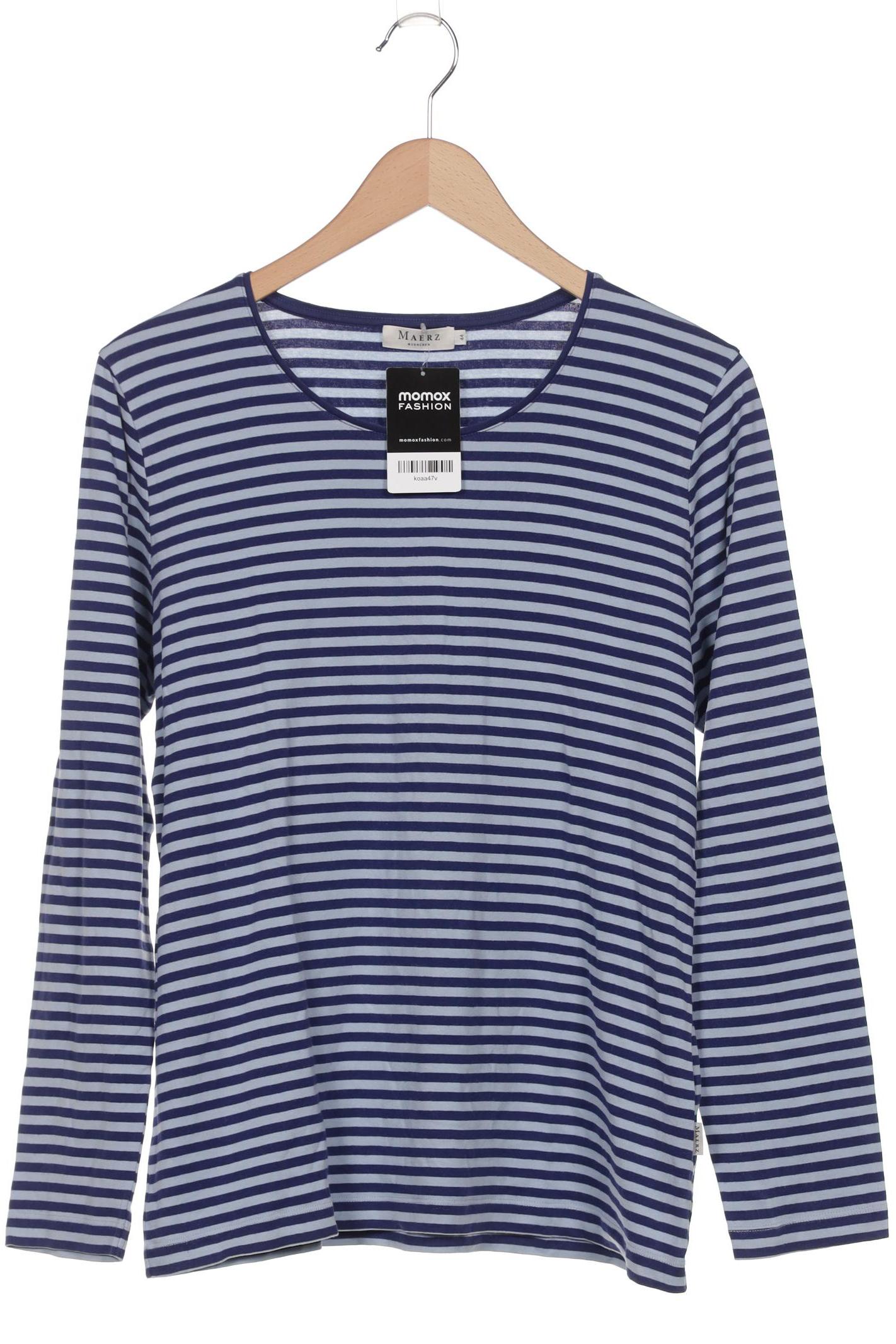 

Maerz Damen Langarmshirt, blau, Gr. 44