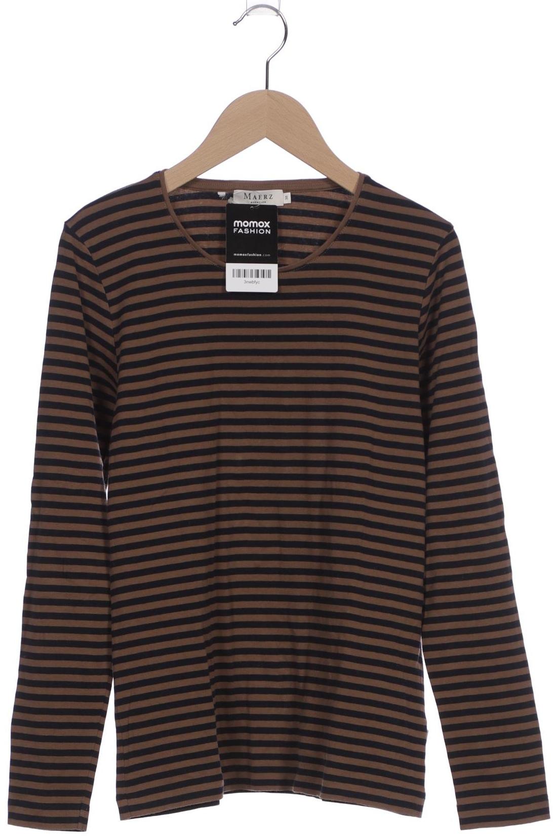 

Maerz Damen Langarmshirt, braun, Gr. 38