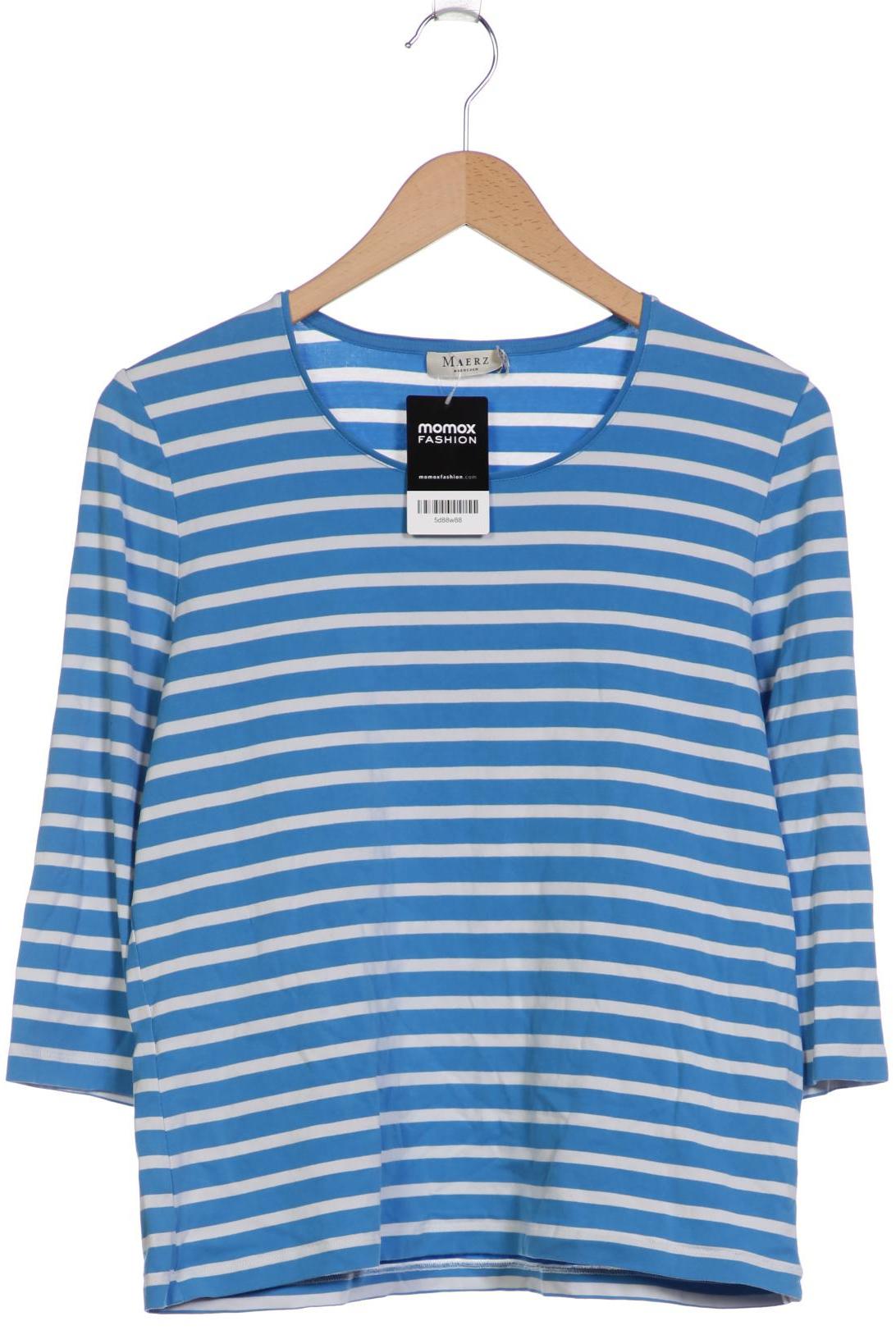 

Maerz Damen Langarmshirt, blau, Gr. 46