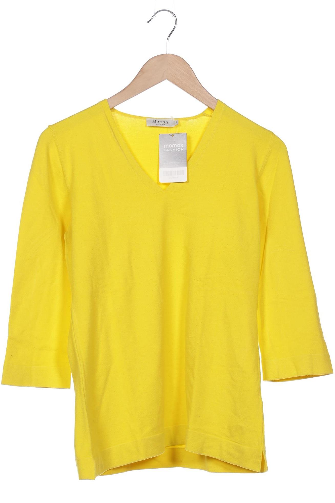 

Maerz Damen Langarmshirt, gelb, Gr. 38