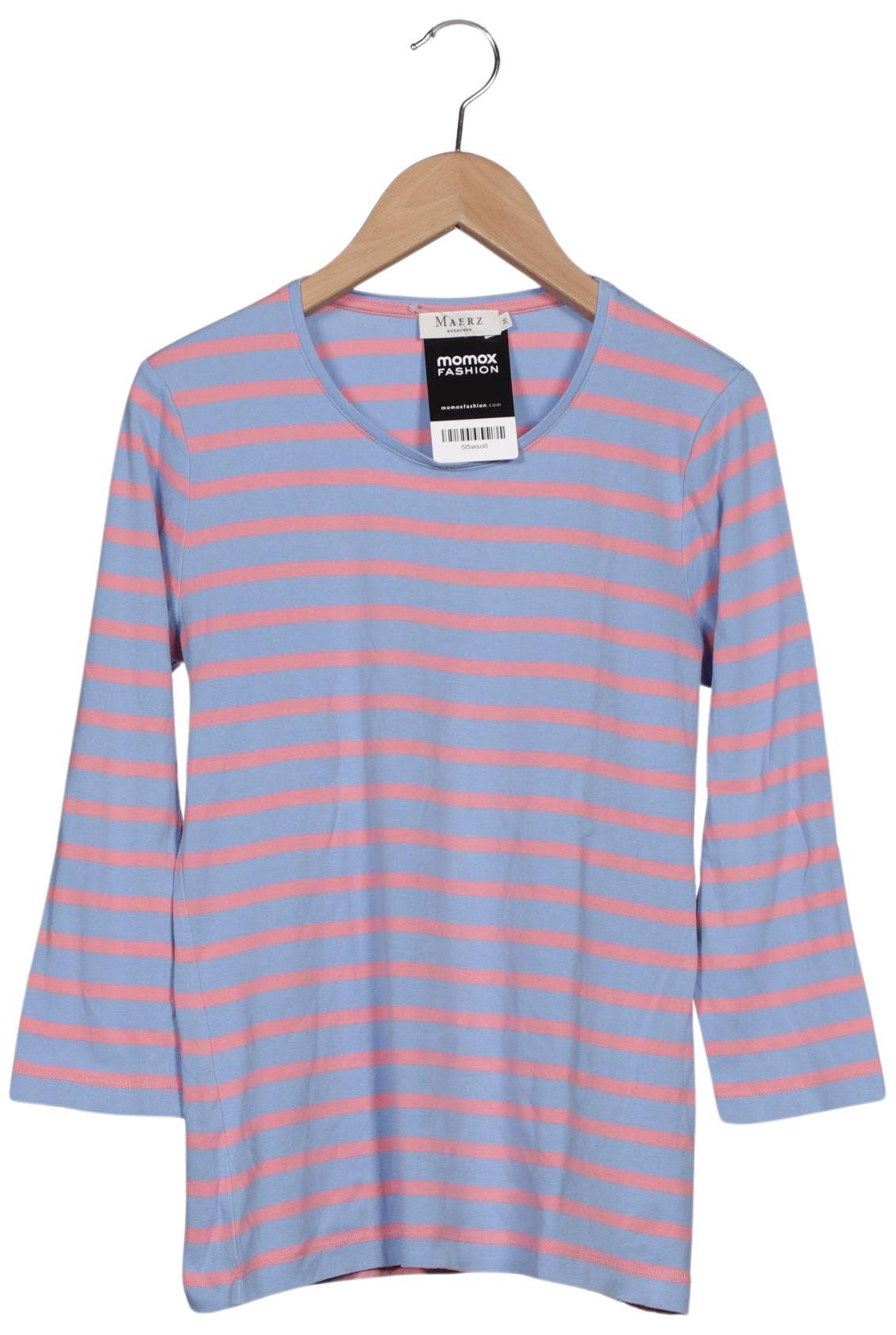 

Maerz Damen Langarmshirt, hellblau, Gr. 36