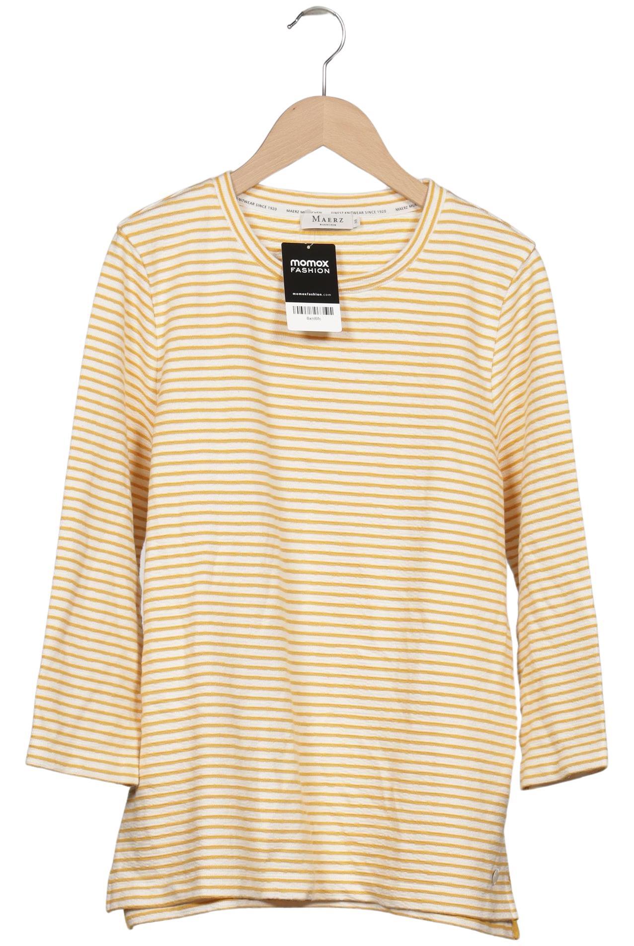 

Maerz Damen Langarmshirt, gelb, Gr. 38