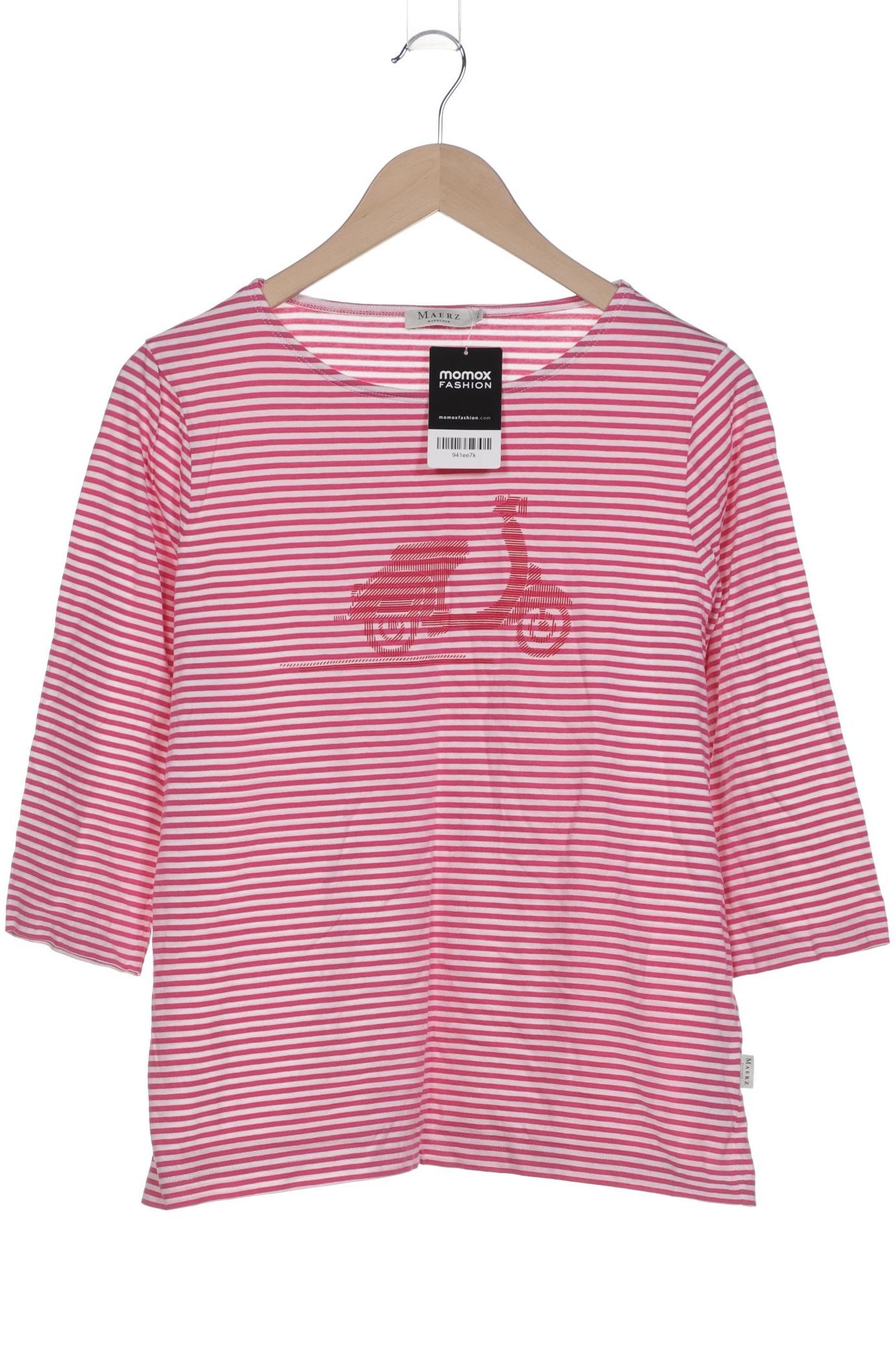 

Maerz Damen Langarmshirt, pink, Gr. 42