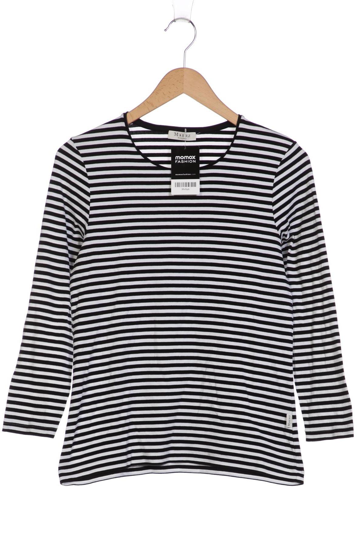 

Maerz Damen Langarmshirt, weiß, Gr. 38