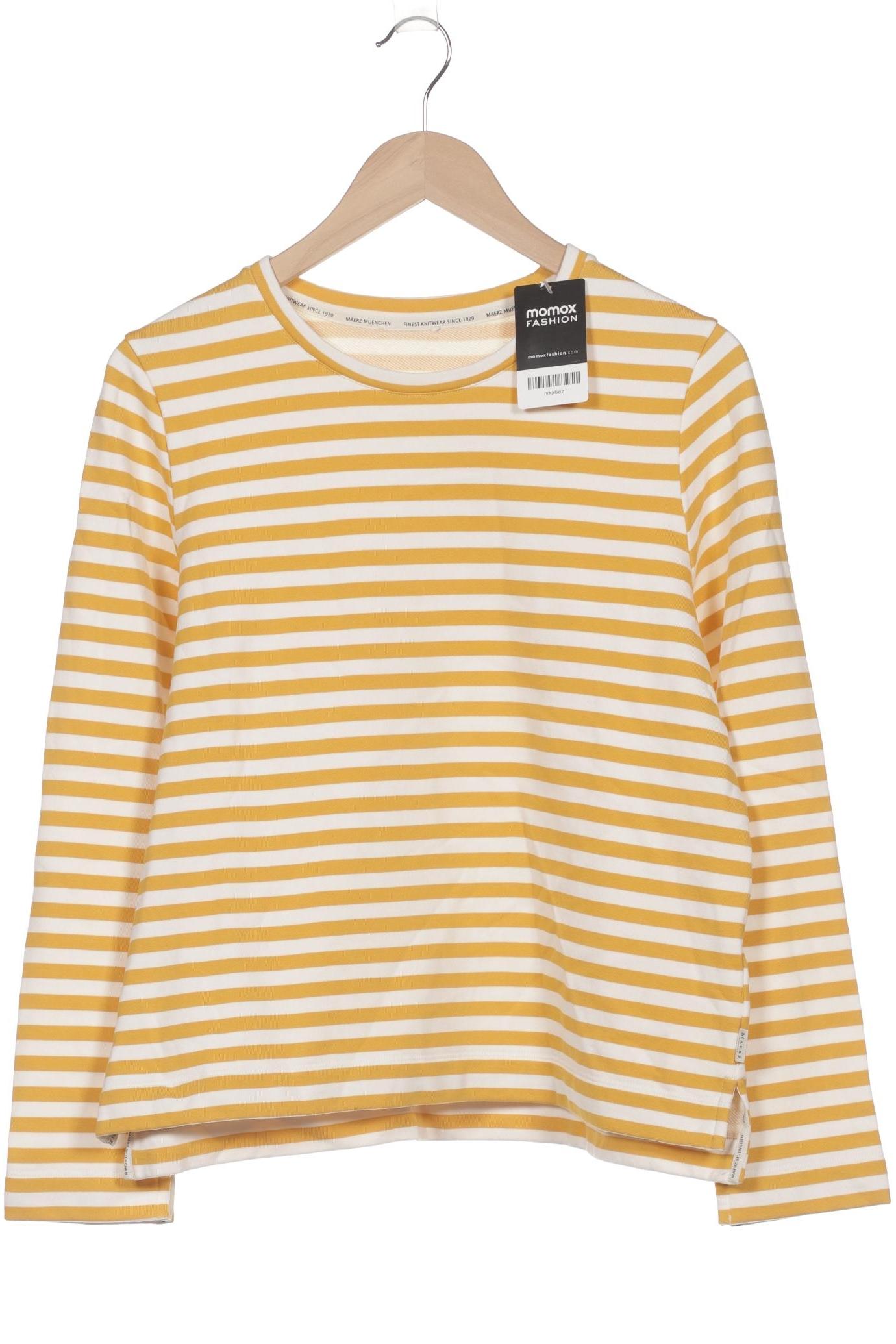 

Maerz Damen Langarmshirt, gelb, Gr. 44
