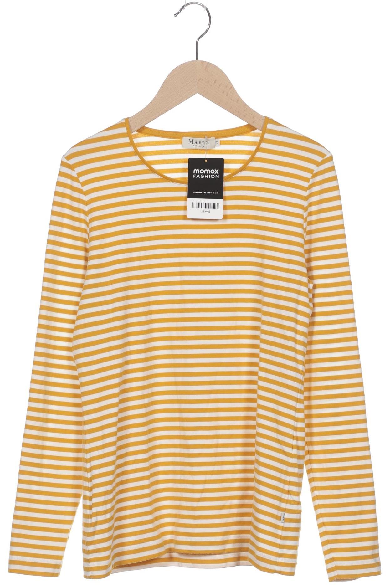 

Maerz Damen Langarmshirt, gelb, Gr. 38