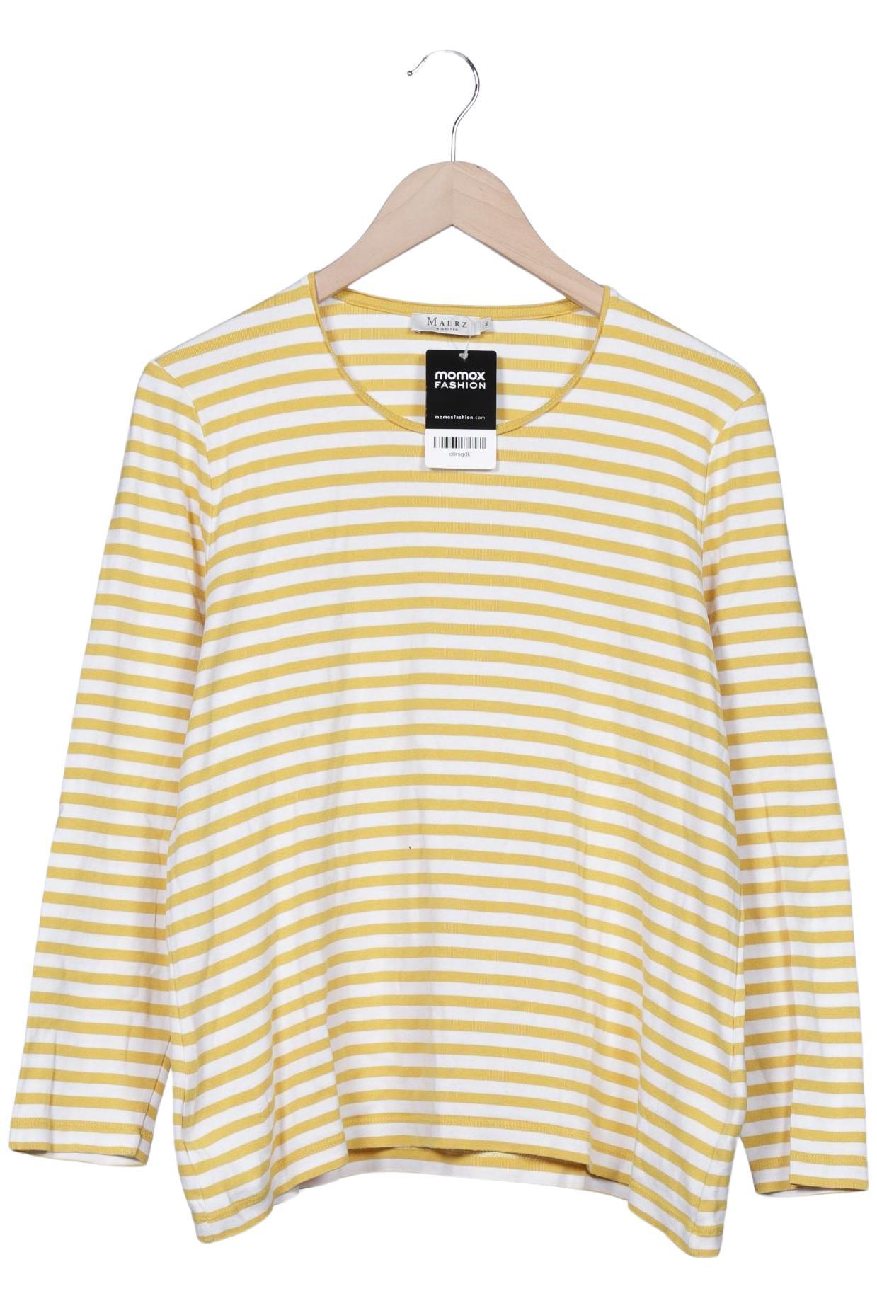 

Maerz Damen Langarmshirt, gelb, Gr. 46