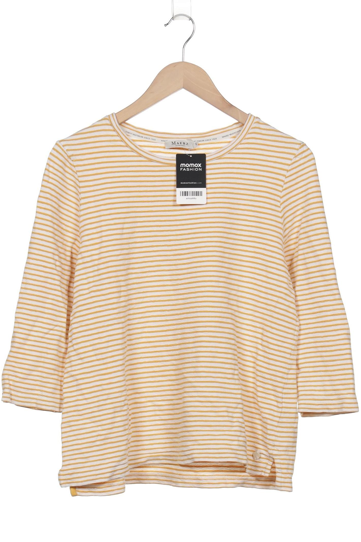 

Maerz Damen Langarmshirt, gelb, Gr. 40
