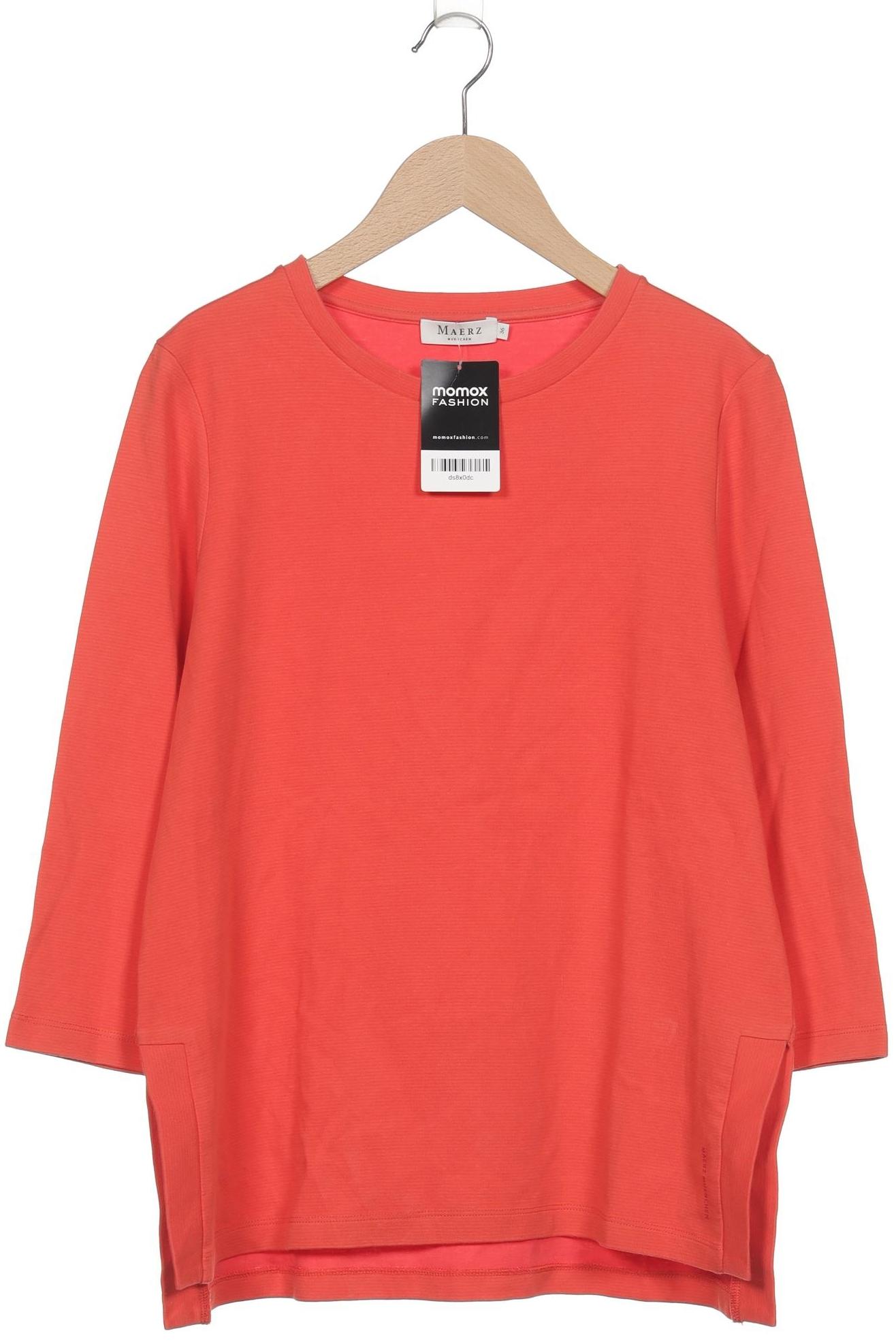 

Maerz Damen Langarmshirt, orange, Gr. 36