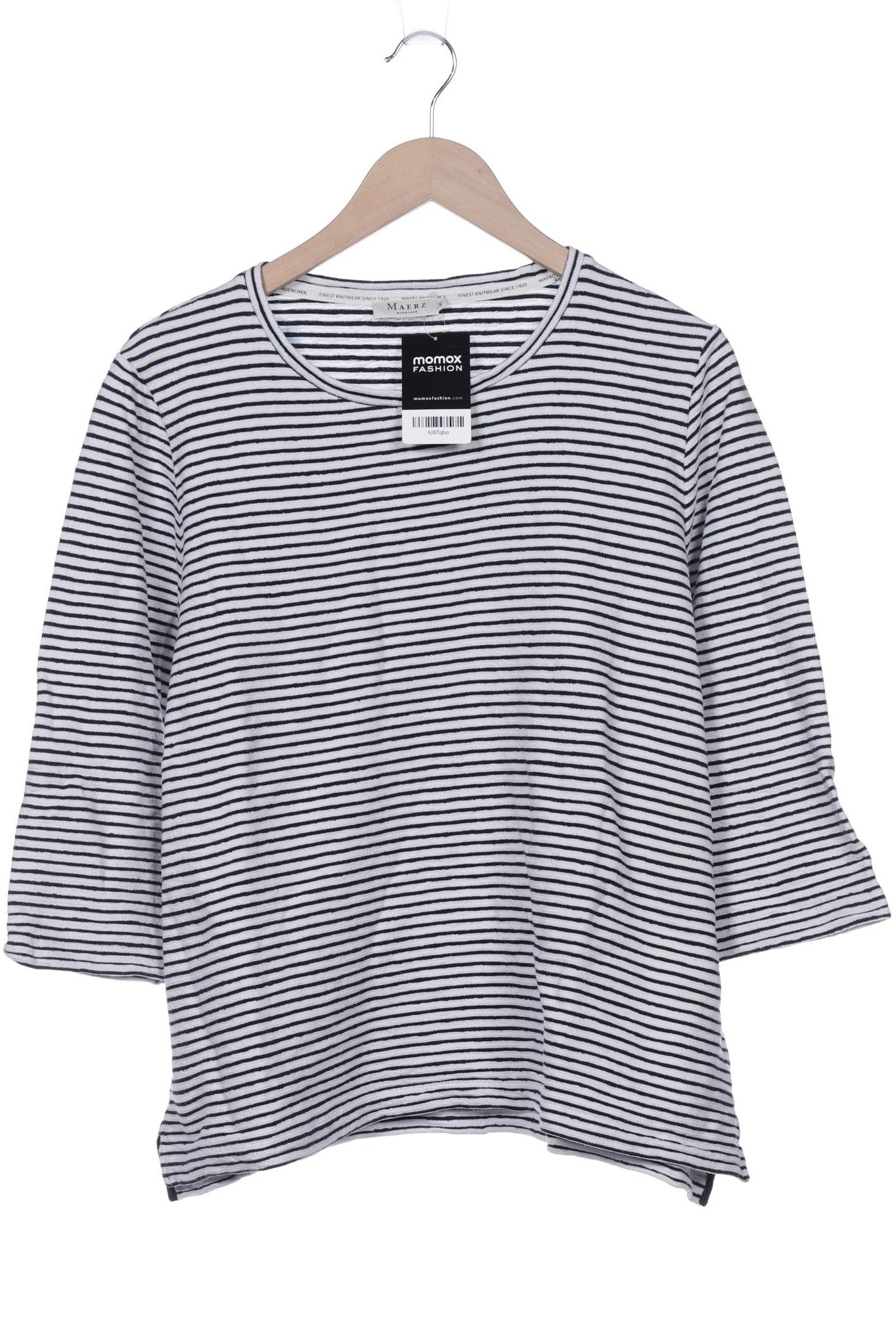 

Maerz Damen Langarmshirt, weiß, Gr. 46