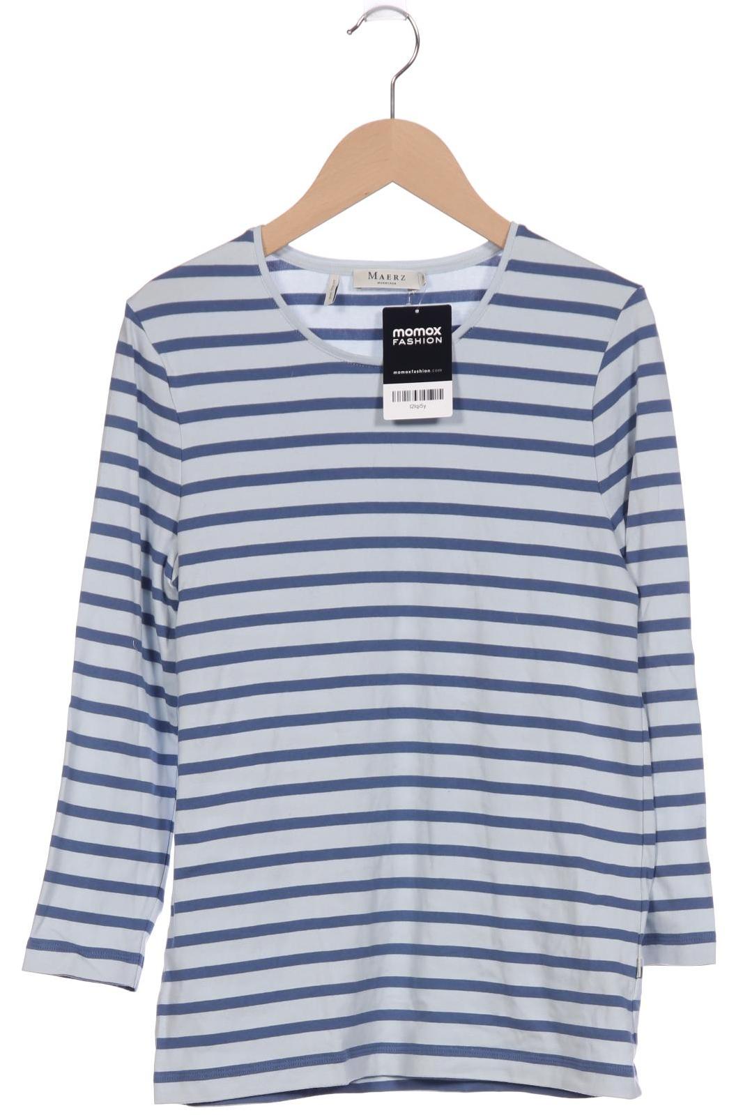 

Maerz Damen Langarmshirt, hellblau, Gr. 36