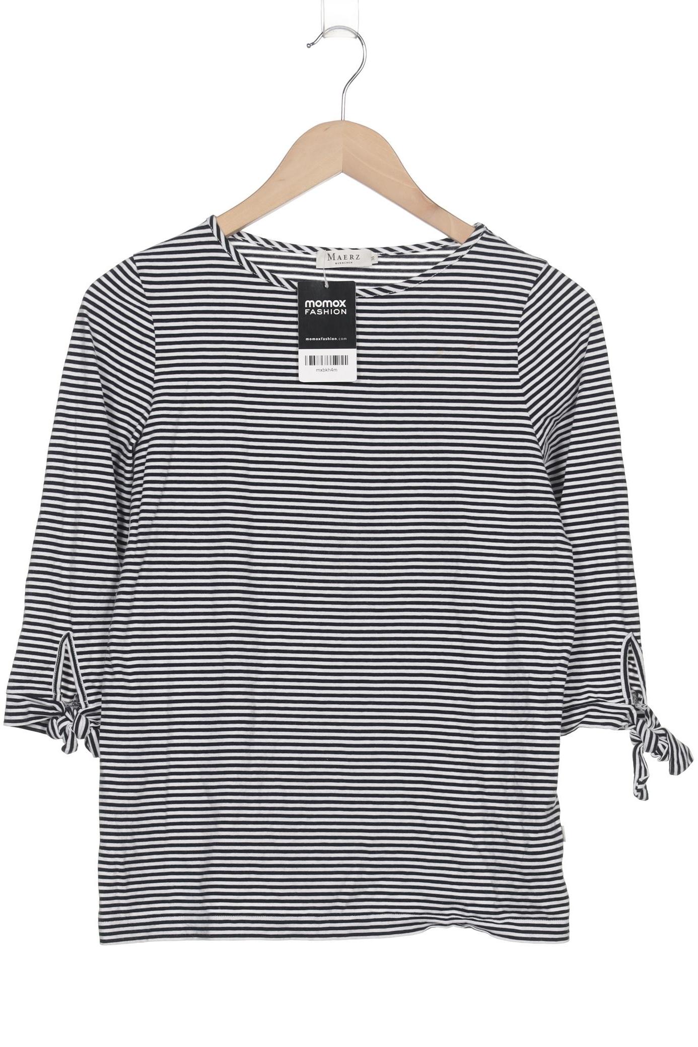 

Maerz Damen Langarmshirt, schwarz, Gr. 36