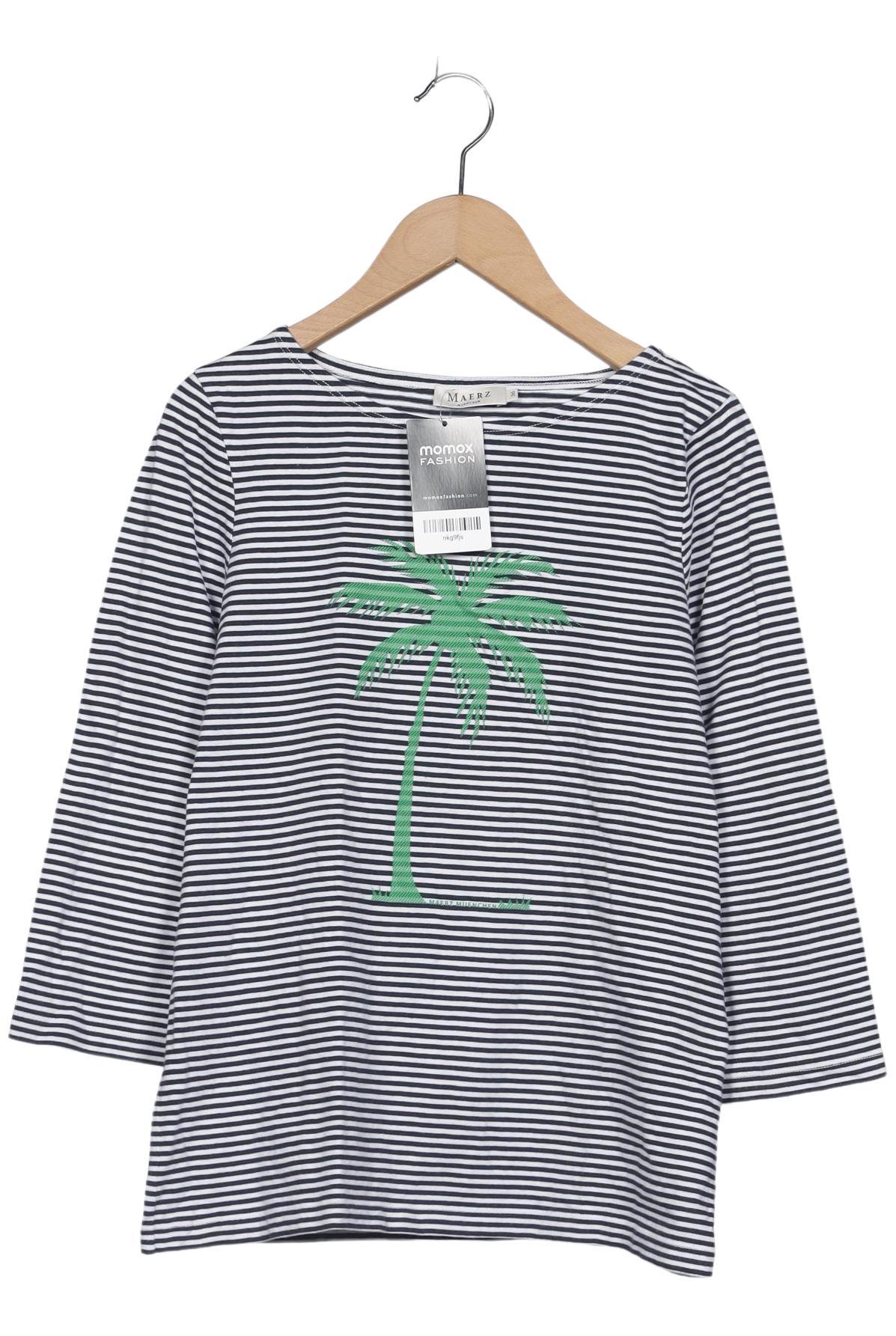 

Maerz Damen Langarmshirt, marineblau, Gr. 36