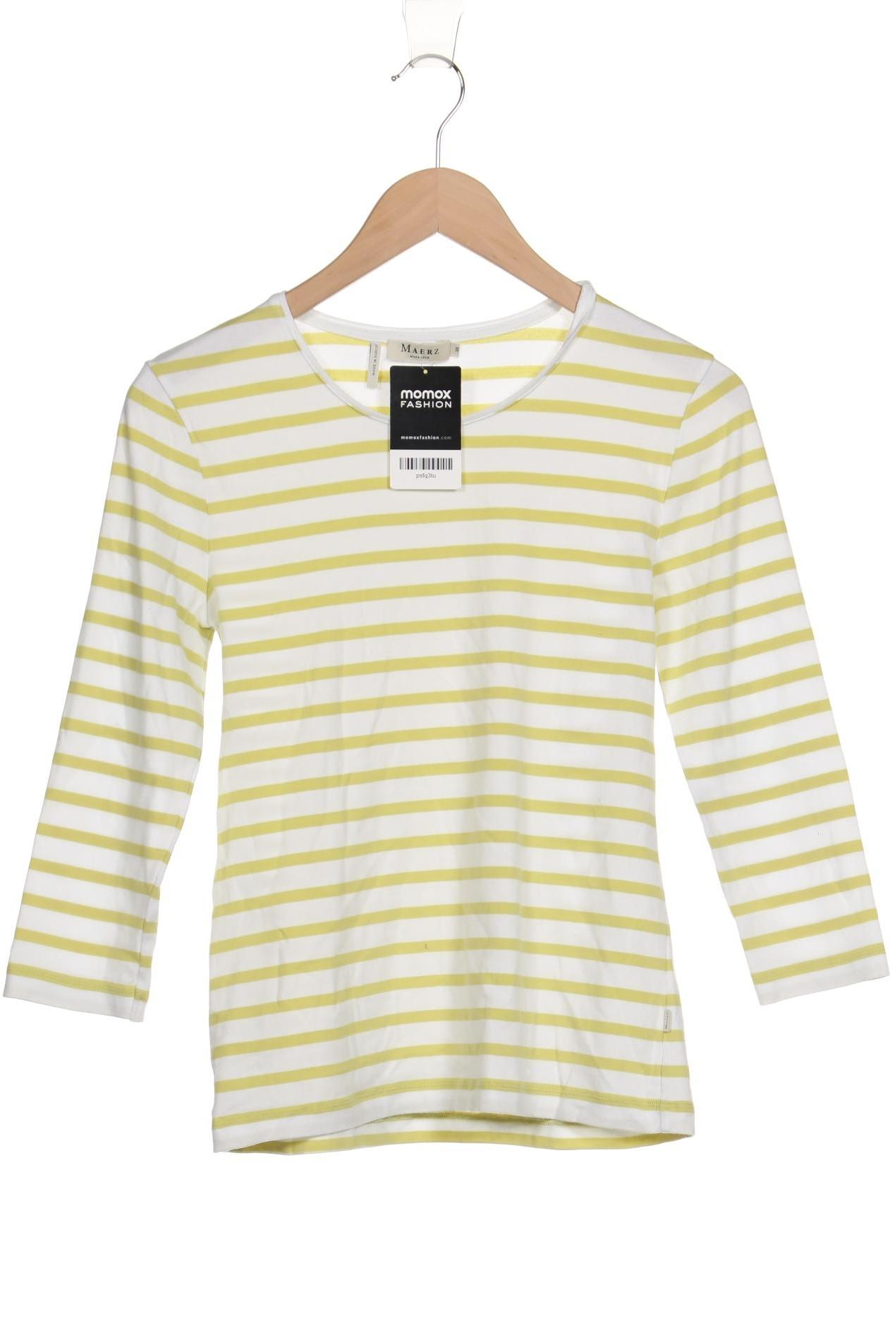 

Maerz Damen Langarmshirt, hellgrün, Gr. 38