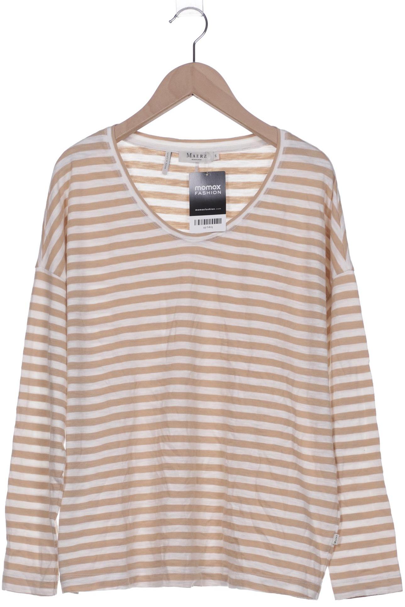 

Maerz Damen Langarmshirt, beige, Gr. 34