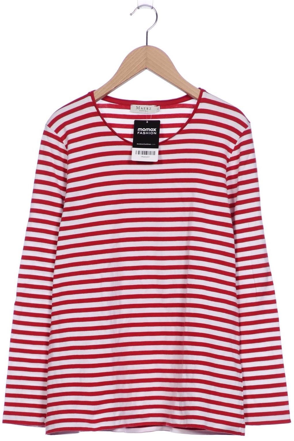 

Maerz Damen Langarmshirt, rot, Gr. 42