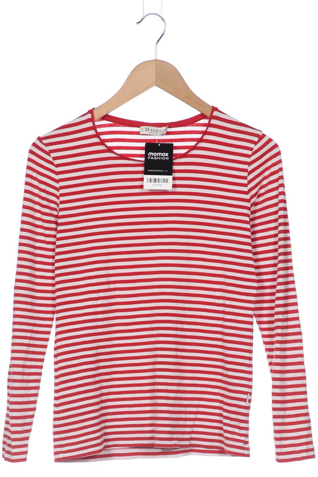 

Maerz Damen Langarmshirt, rot, Gr. 38