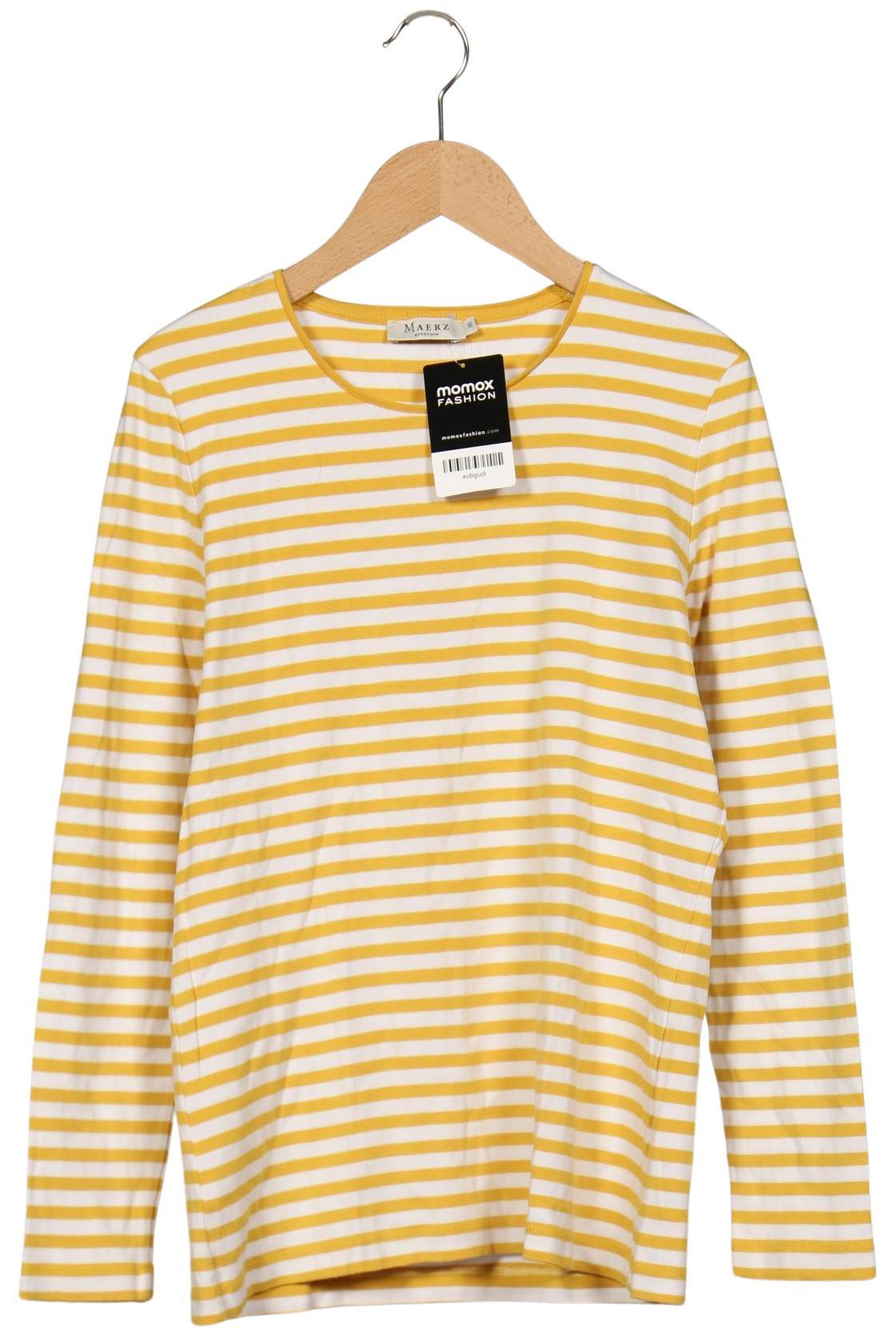 

Maerz Damen Langarmshirt, gelb, Gr. 38