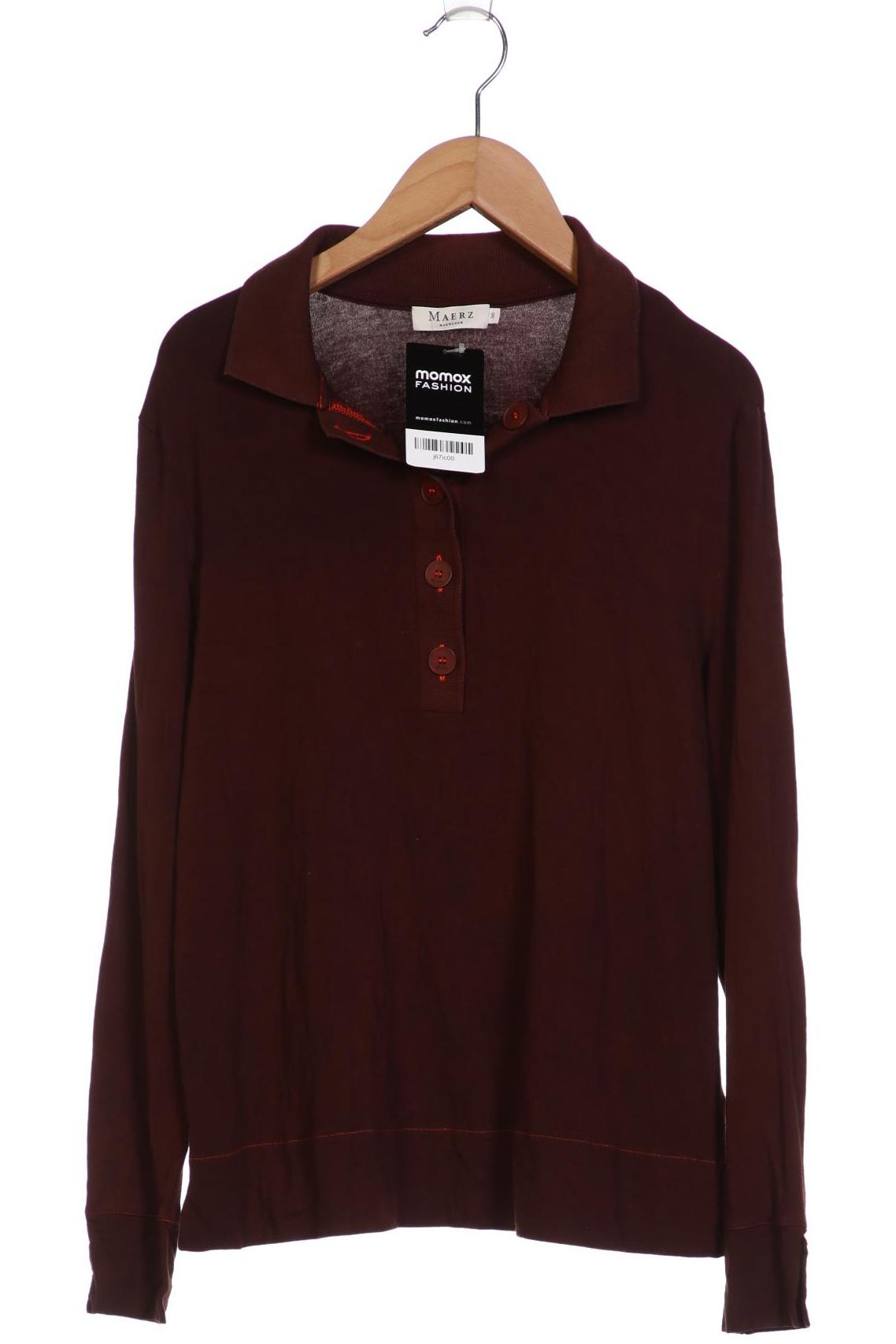 

Maerz Damen Poloshirt, braun, Gr. 36