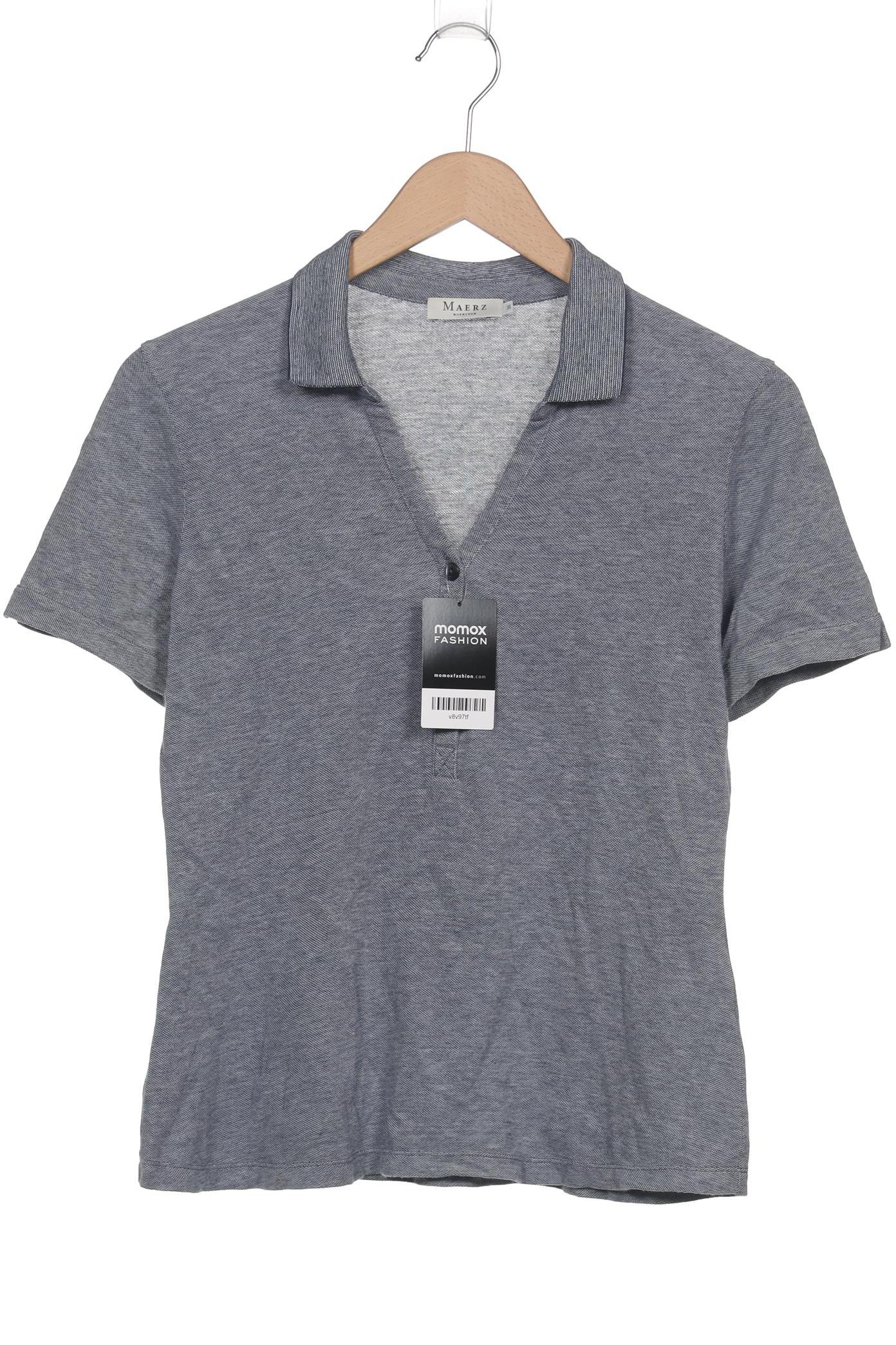 

Maerz Damen Poloshirt, blau, Gr. 36