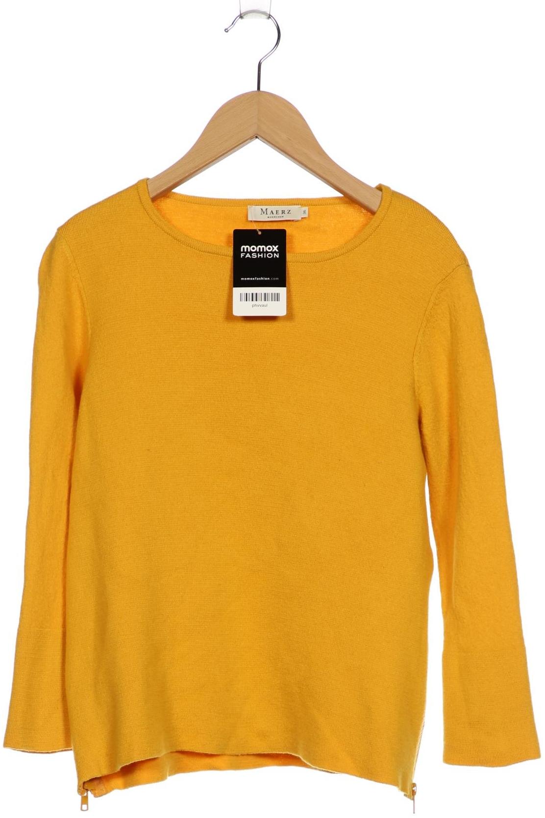 

Maerz Damen Pullover, gelb, Gr. 36