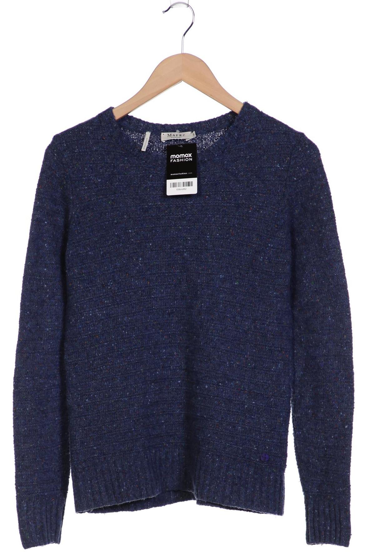 

Maerz Damen Pullover, blau, Gr. 36